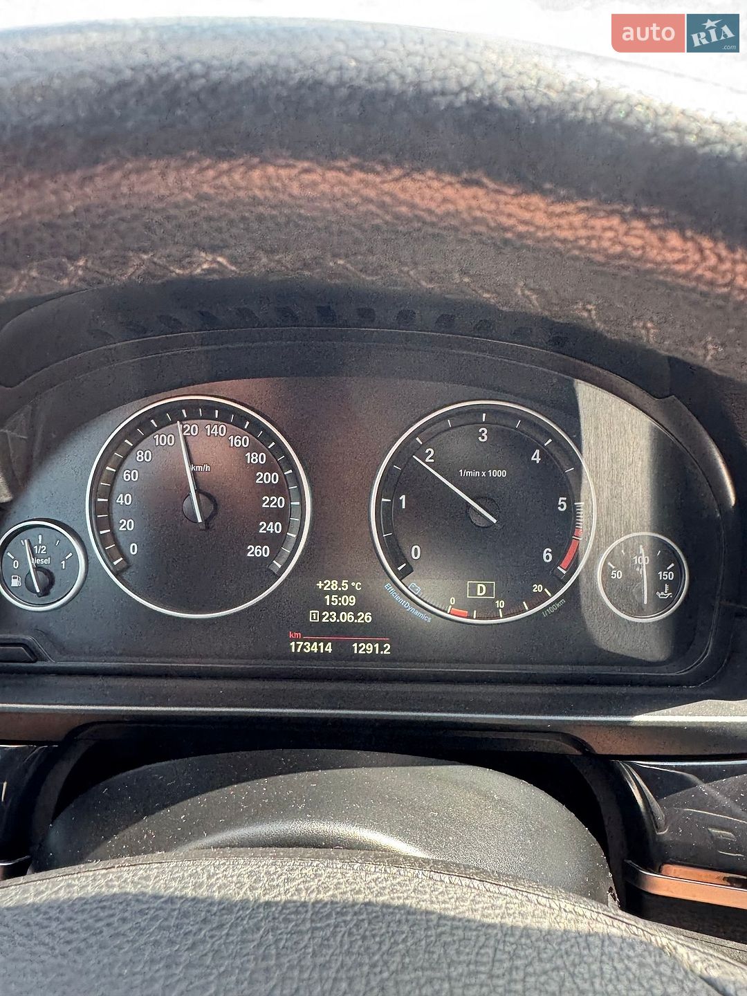 BMW 5 Series 2013 VIN WBA5C31010D763955 фото оголошення 3 з 15