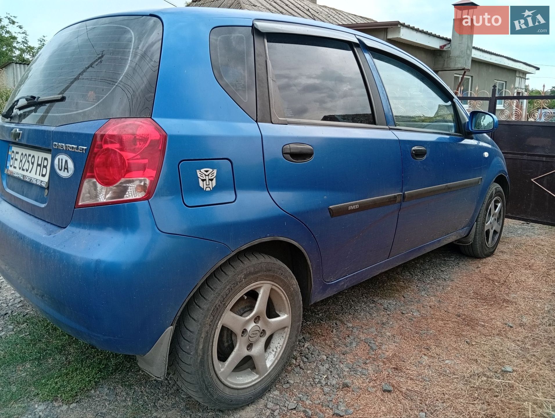 Chevrolet Aveo 2007 VIN Y6DSF48YE8B125724 фото оголошення 5 з 11