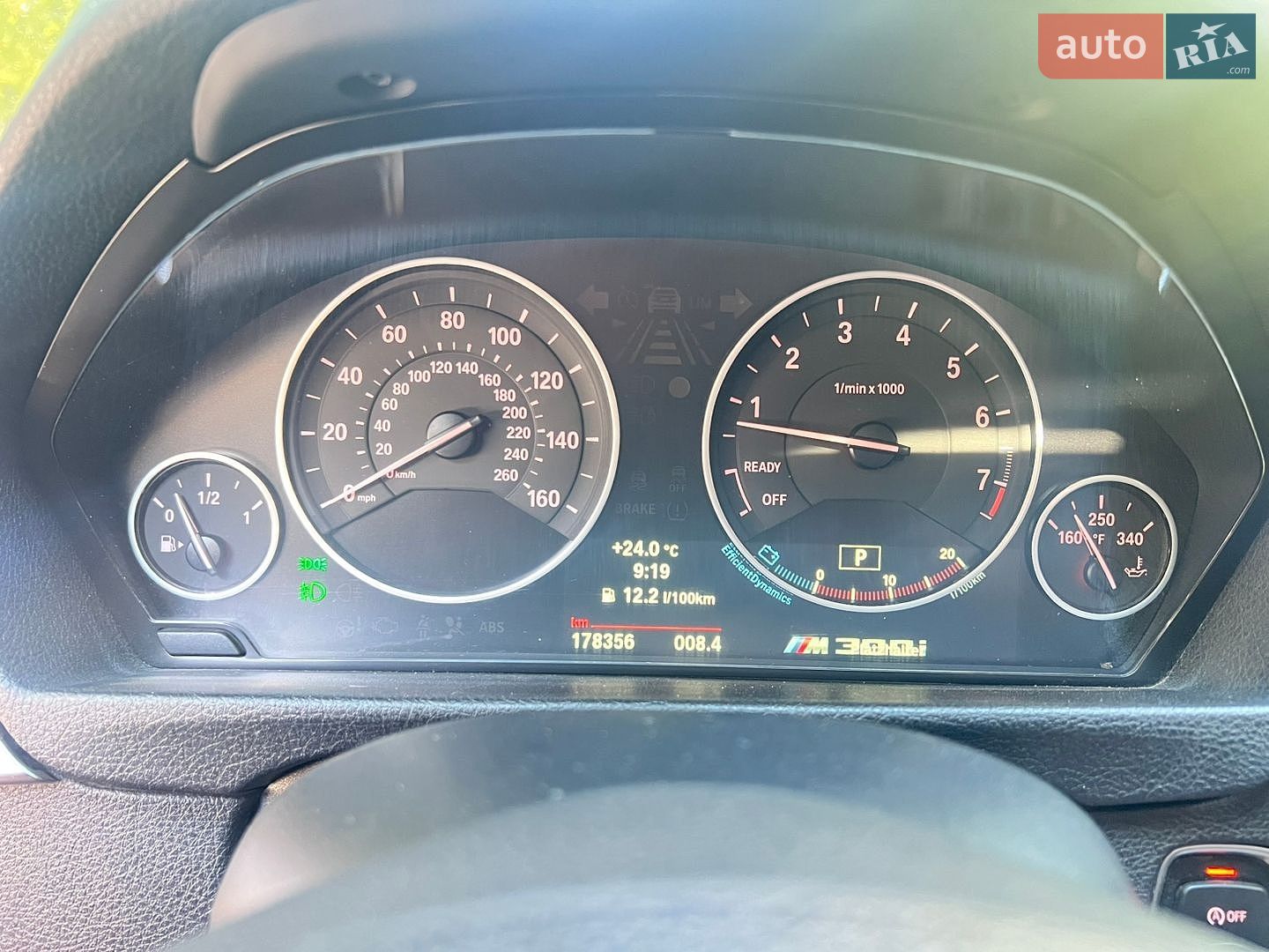 BMW 3 Series 2012 VIN WBA3C1G55DNR46516 фото оголошення 27 з 28