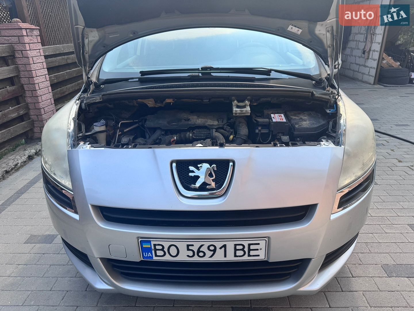Peugeot 5008 2012 VIN VF30A9HR8CS124265 фото оголошення 6 з 17