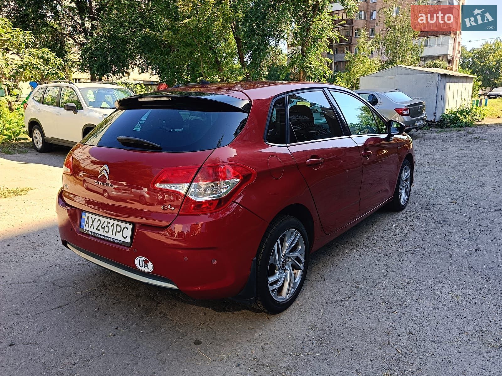 Citroen C4 2012 VIN VF7NC9HR8CY542348 фото оголошення 7 з 21