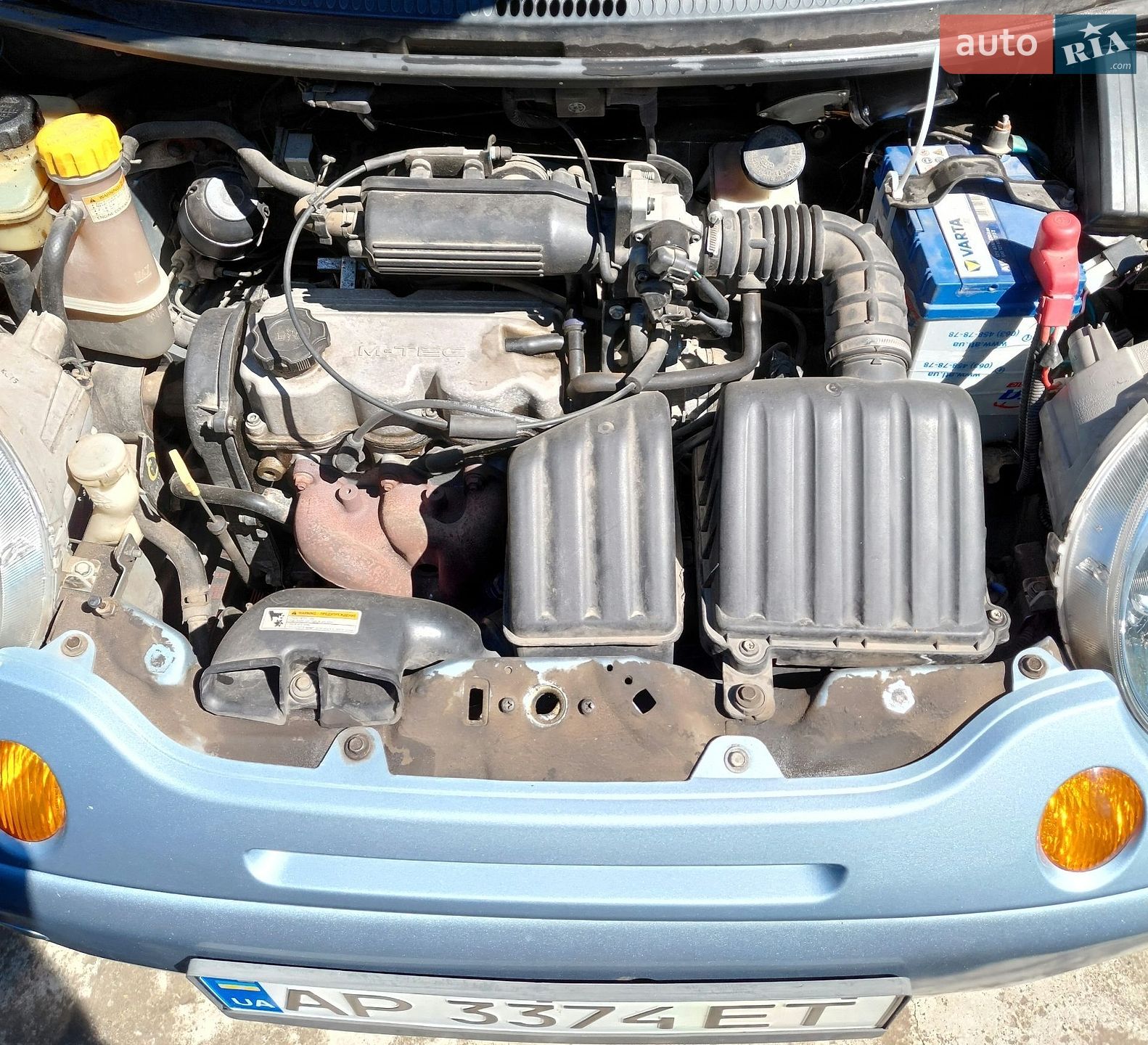 Daewoo Matiz 2011 VIN XWB4A11BVBA520749 фото оголошення 10 з 12