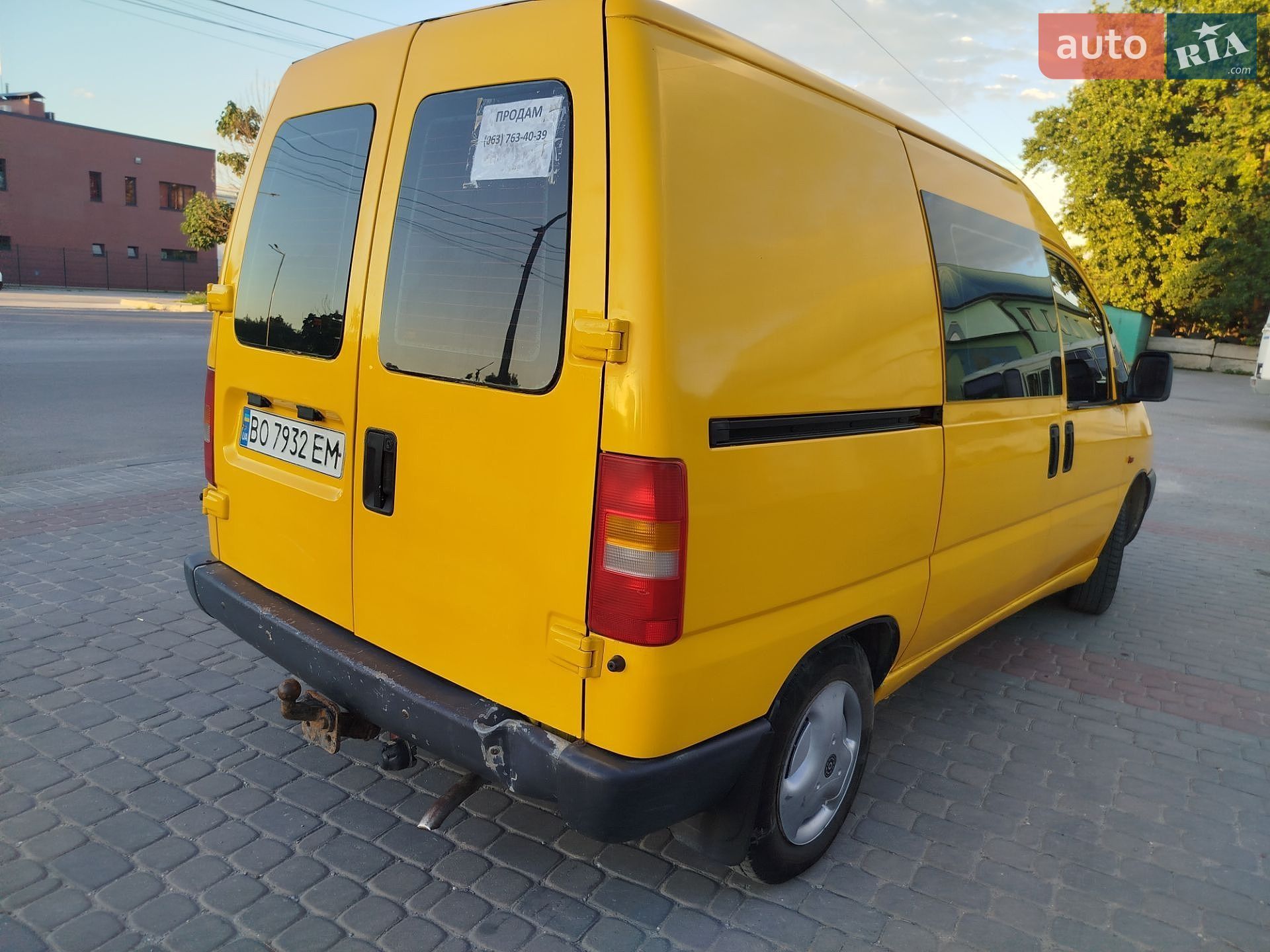 Fiat Scudo 1997 VIN ZFA22000012315605 фото оголошення 19 з 26