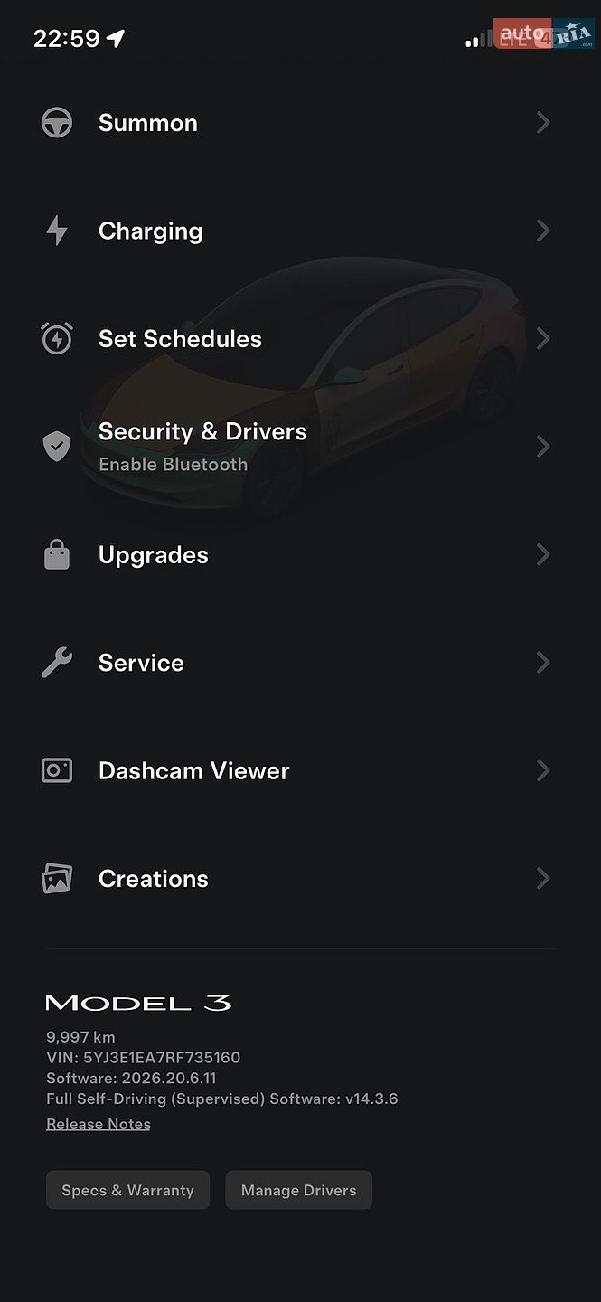 Tesla Model 3 2024 VIN 5YJ3E1EA7RF735160 фото оголошення 7 з 7