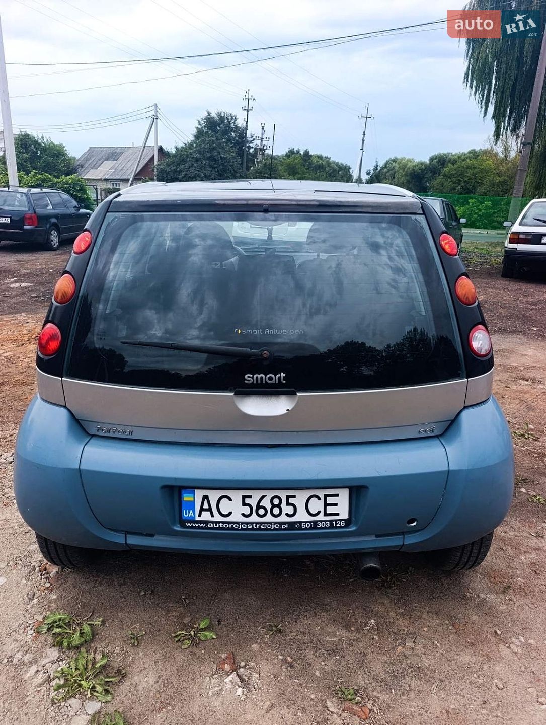 Smart Forfour 2005 VIN WME4540001B125455 фото оголошення 3 з 7