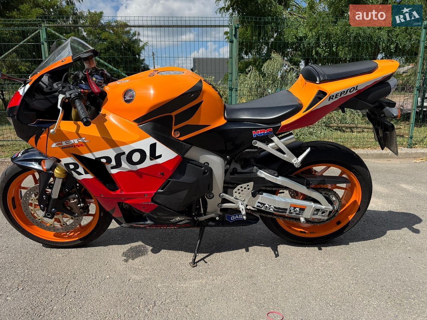 Honda CBR 600RR 2015 VIN JH2PC40L0DK000170 фото оголошення 14 з 14