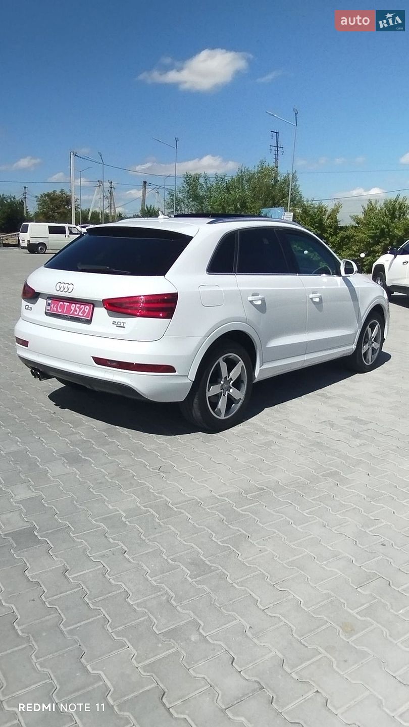 Audi Q3 2015 VIN WA1EFCFSXFR011410 фото оголошення 9 з 12