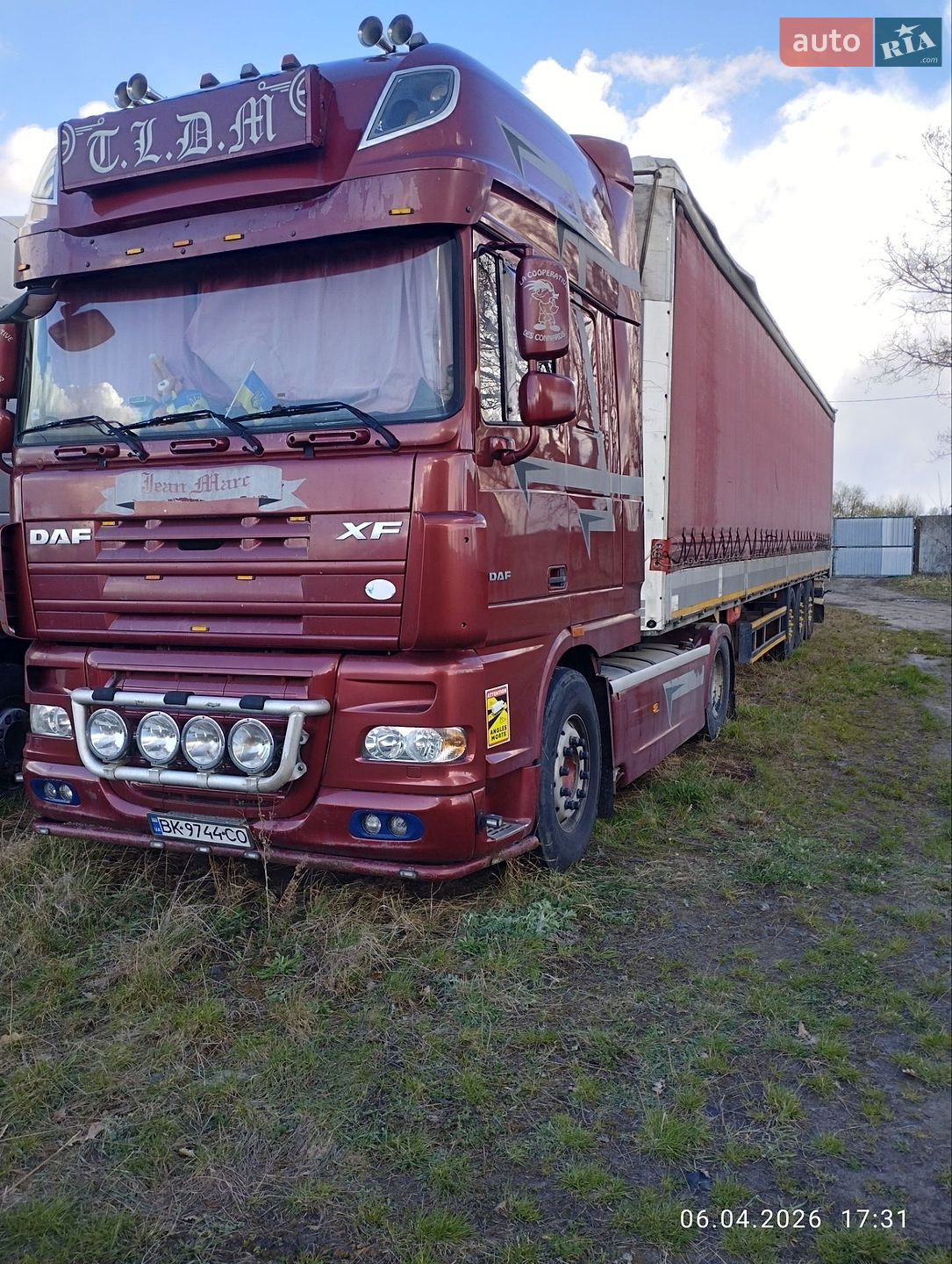 DAF XF 2012 VIN XLRTE47MS0E946192 фото оголошення 28 з 29