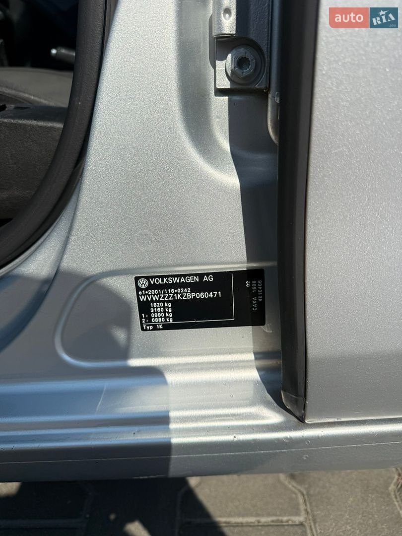 Volkswagen Golf 2011 VIN WVWZZZ1KZBP060471 фото оголошення 35 з 51