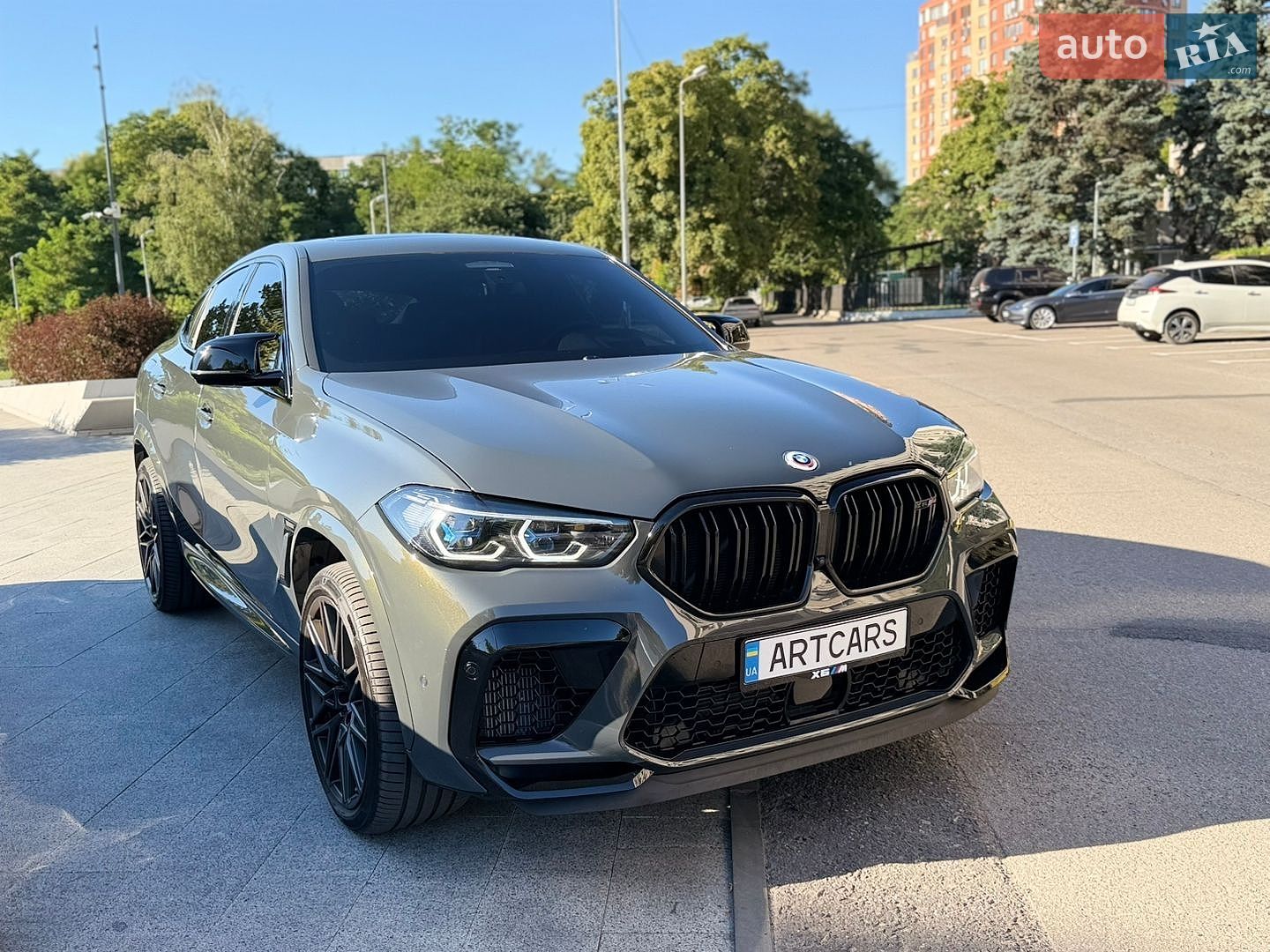 BMW X6 M 2023 VIN 5YMCY0C08P9R68328 фото оголошення 2 з 27