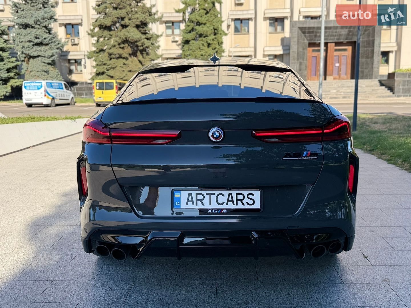 BMW X6 M 2023 VIN 5YMCY0C08P9R68328 фото оголошення 9 з 27