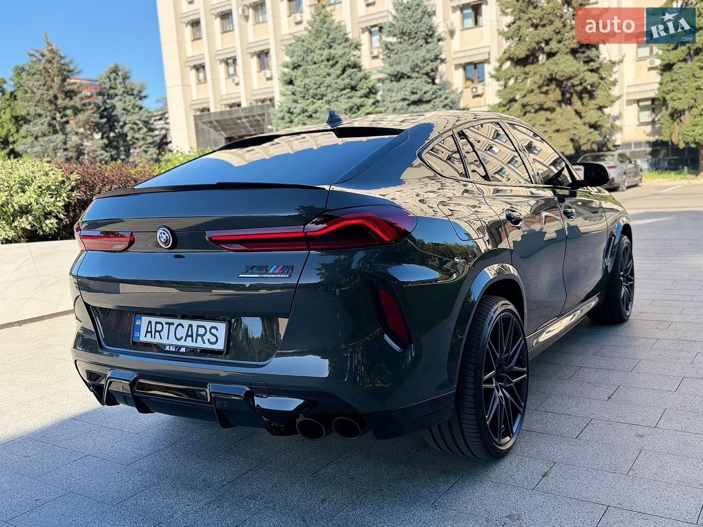 BMW X6 M 2023 VIN 5YMCY0C08P9R68328 фото оголошення 10 з 27