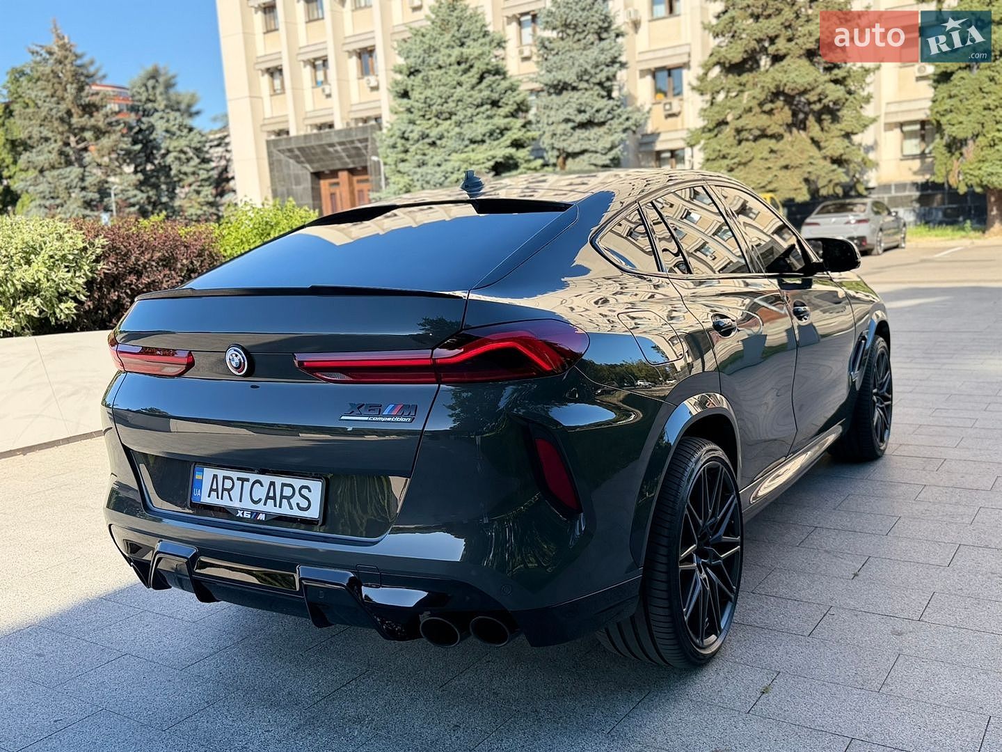 BMW X6 M 2023 VIN 5YMCY0C08P9R68328 фото оголошення 8 з 27