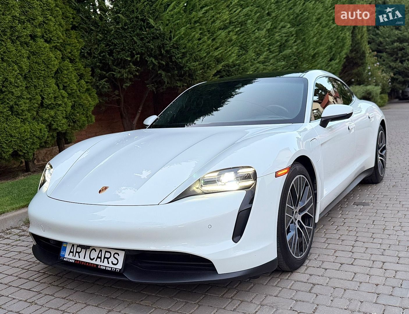 Porsche Taycan 2021 VIN WP0AA2Y18MSA13621 фото оголошення 8 з 25