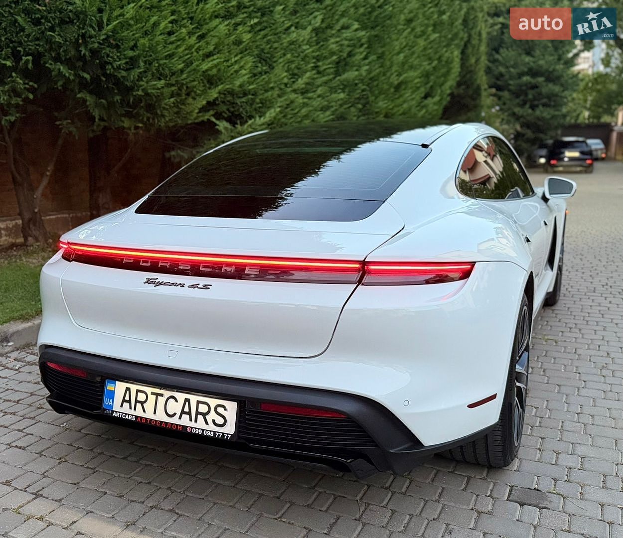 Porsche Taycan 2021 VIN WP0AA2Y18MSA13621 фото оголошення 12 з 25