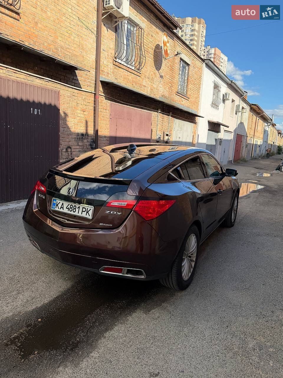 Acura ZDX 2010 VIN 2HNYB1H64AH500391 фото оголошення 4 з 21