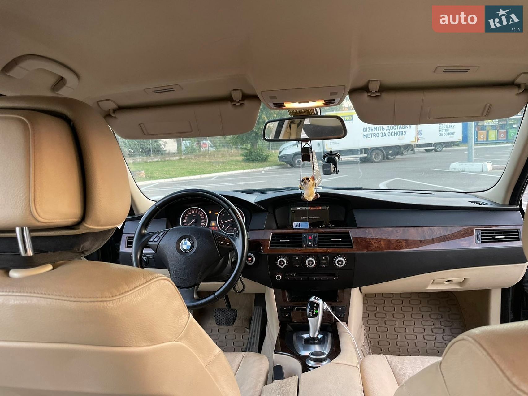 BMW 5 Series 2007 VIN WBANU11010CW41300 фото оголошення 11 з 15
