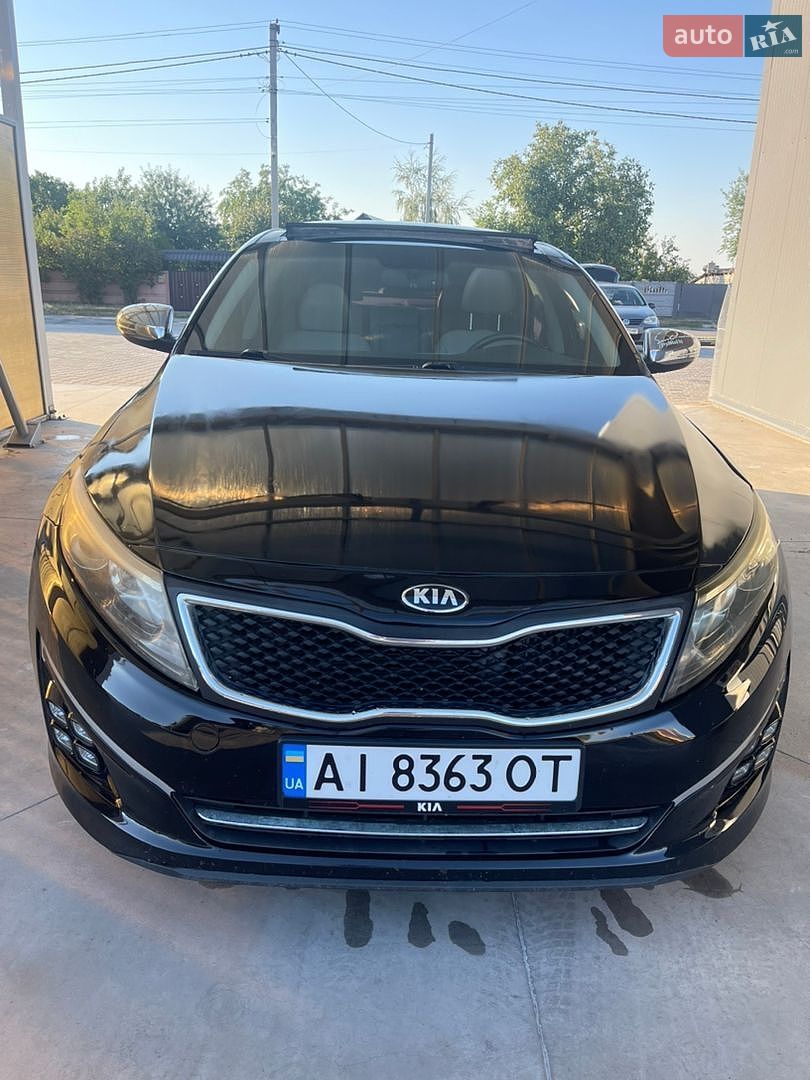 Kia Optima 2014 VIN 5XXGR4A66EG318953 фото оголошення 2 з 35