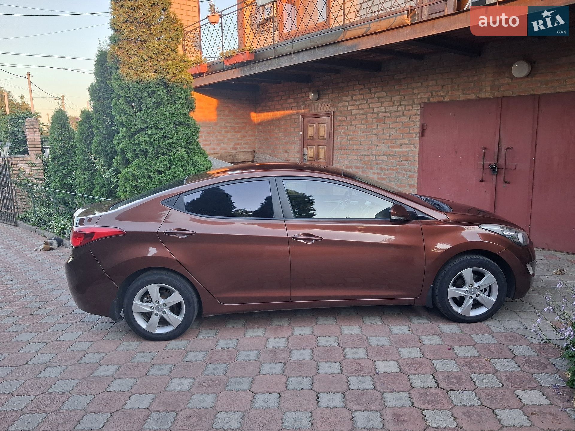 Hyundai Elantra 2012 VIN KMHDH41EBCU635669 фото оголошення 5 з 8
