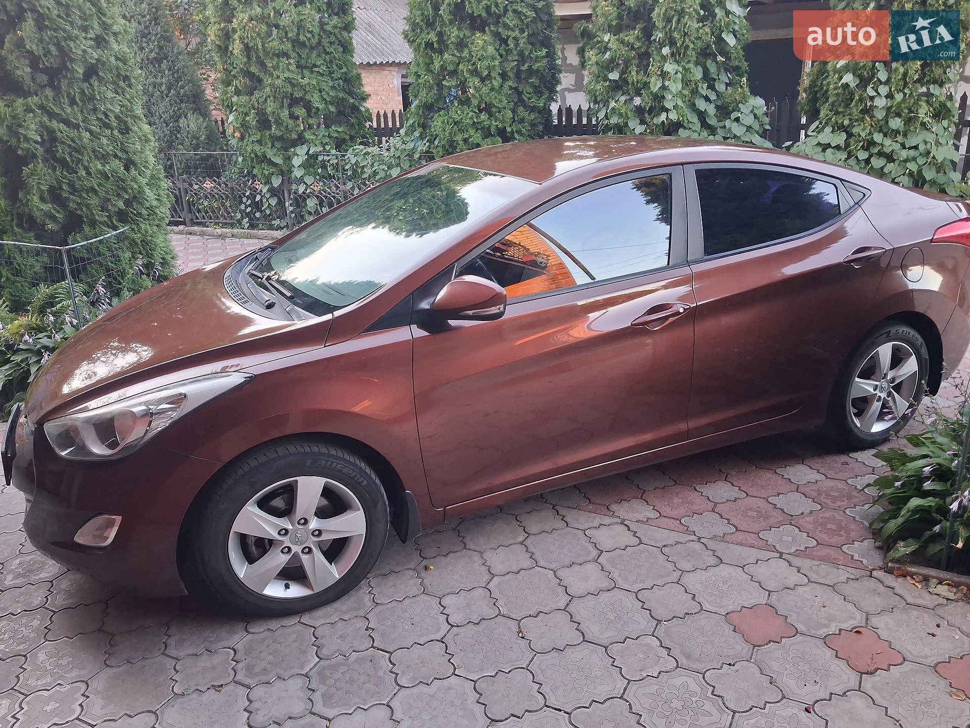 Hyundai Elantra 2012 VIN KMHDH41EBCU635669 фото оголошення 6 з 8