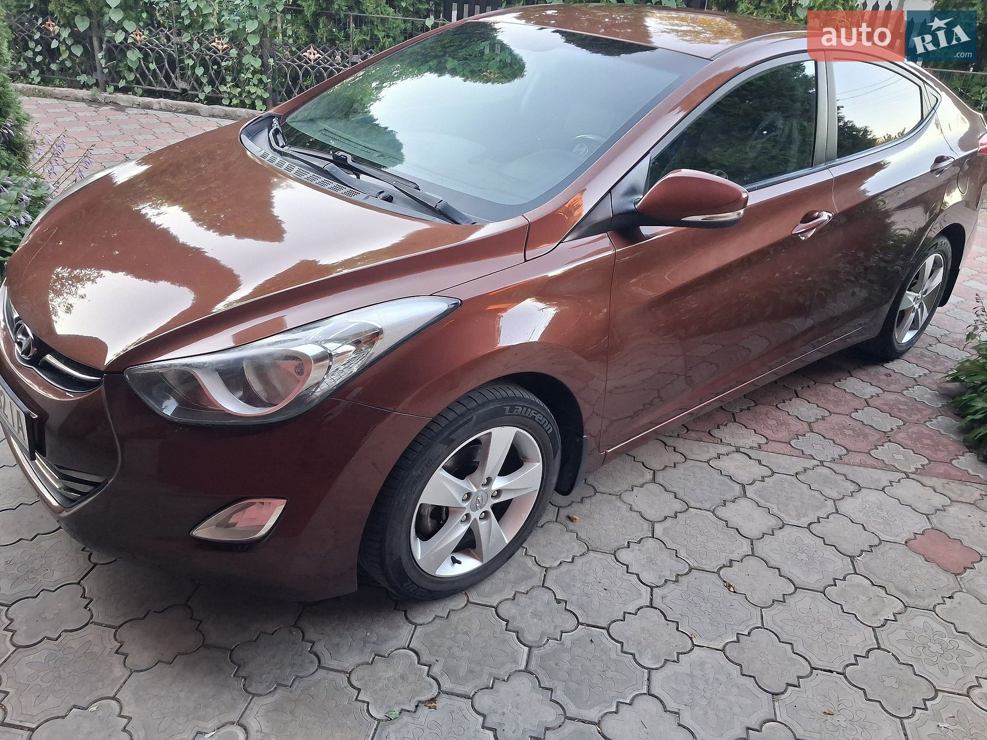 Hyundai Elantra 2012 VIN KMHDH41EBCU635669 фото оголошення 7 з 8