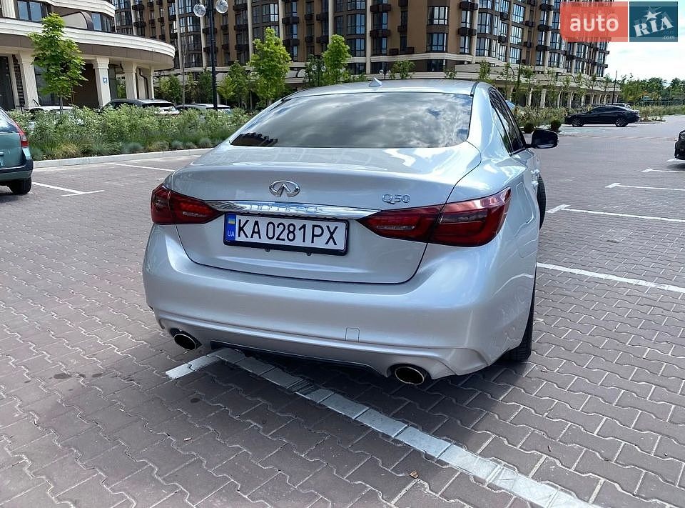Infiniti Q50 2018 VIN JN1EV7APXKM510639 фото оголошення 2 з 8
