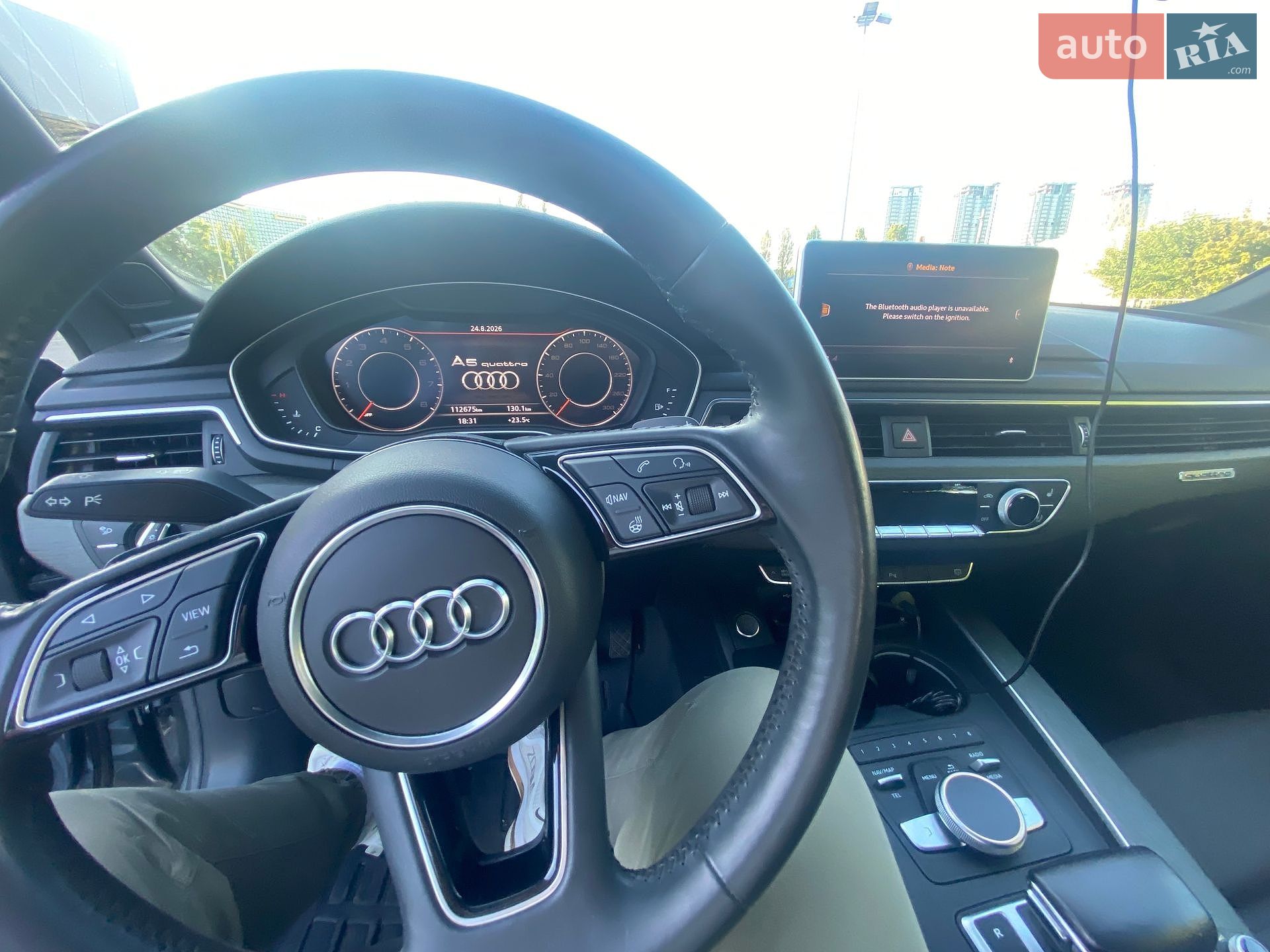 Audi A5 Sportback 2018 VIN WAUENCF52JA106339 фото оголошення 12 з 15