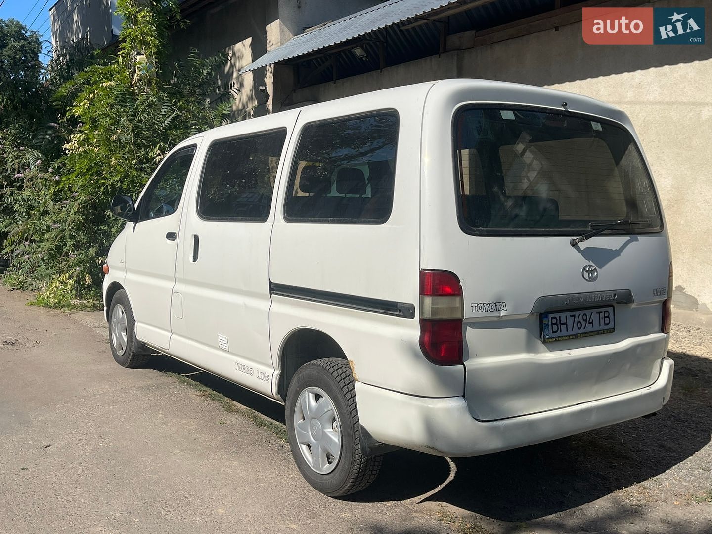 Toyota Hiace 2001 VIN JT121JK1100002262 фото оголошення 9 з 17