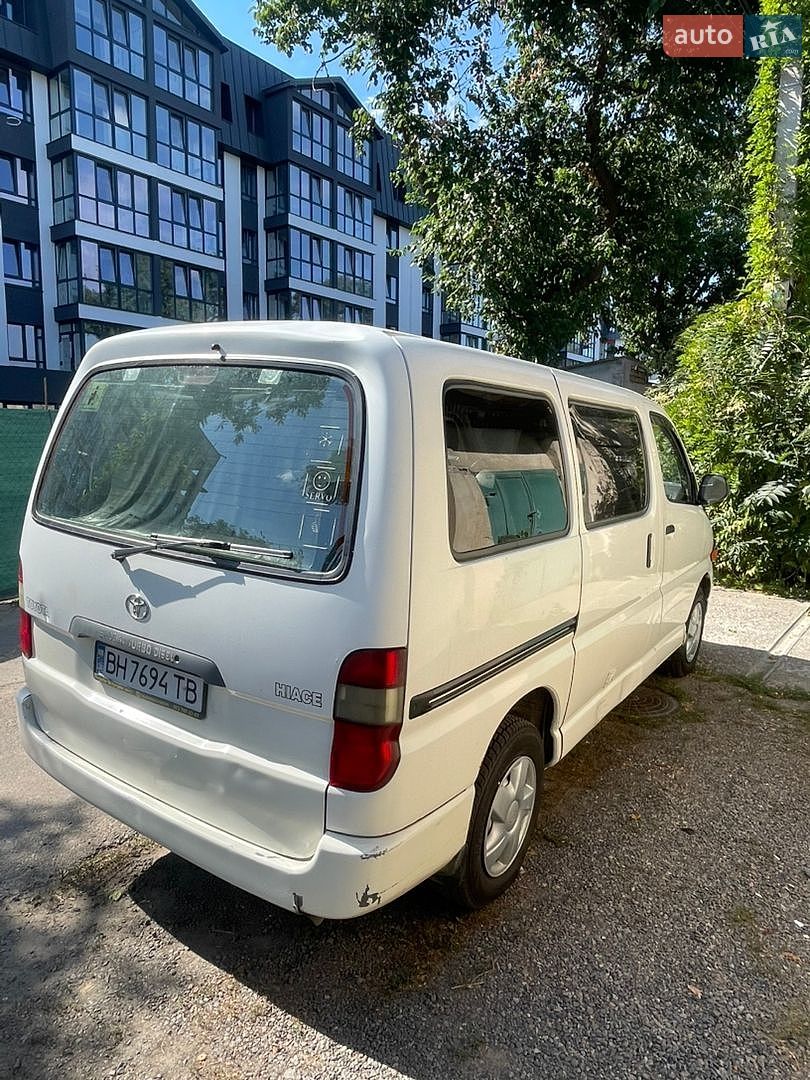Toyota Hiace 2001 VIN JT121JK1100002262 фото оголошення 5 з 17
