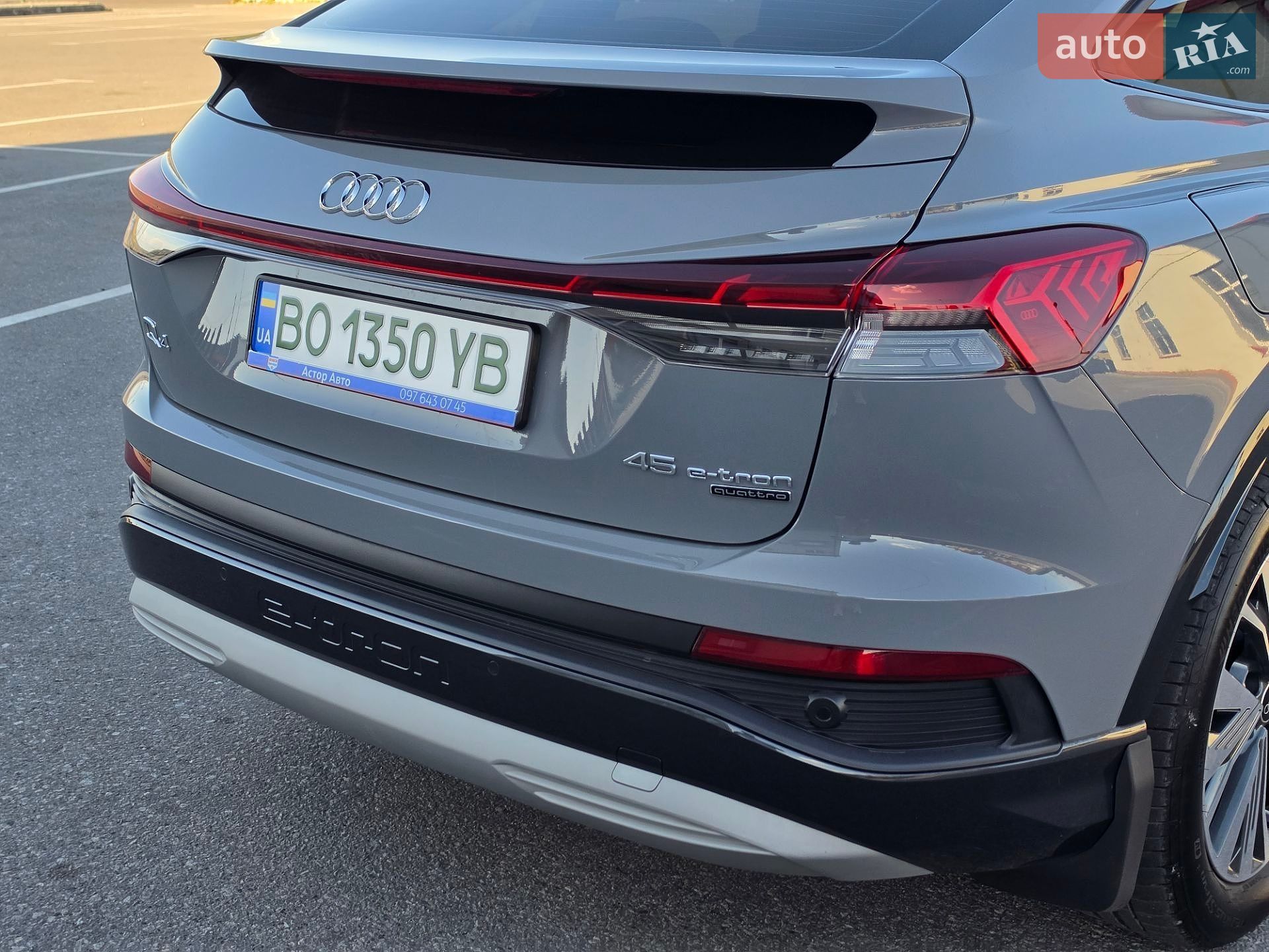 Audi Q4 Sportback e-tron 2024 VIN WAUZZZFZ6SP032921 фото оголошення 36 з 57