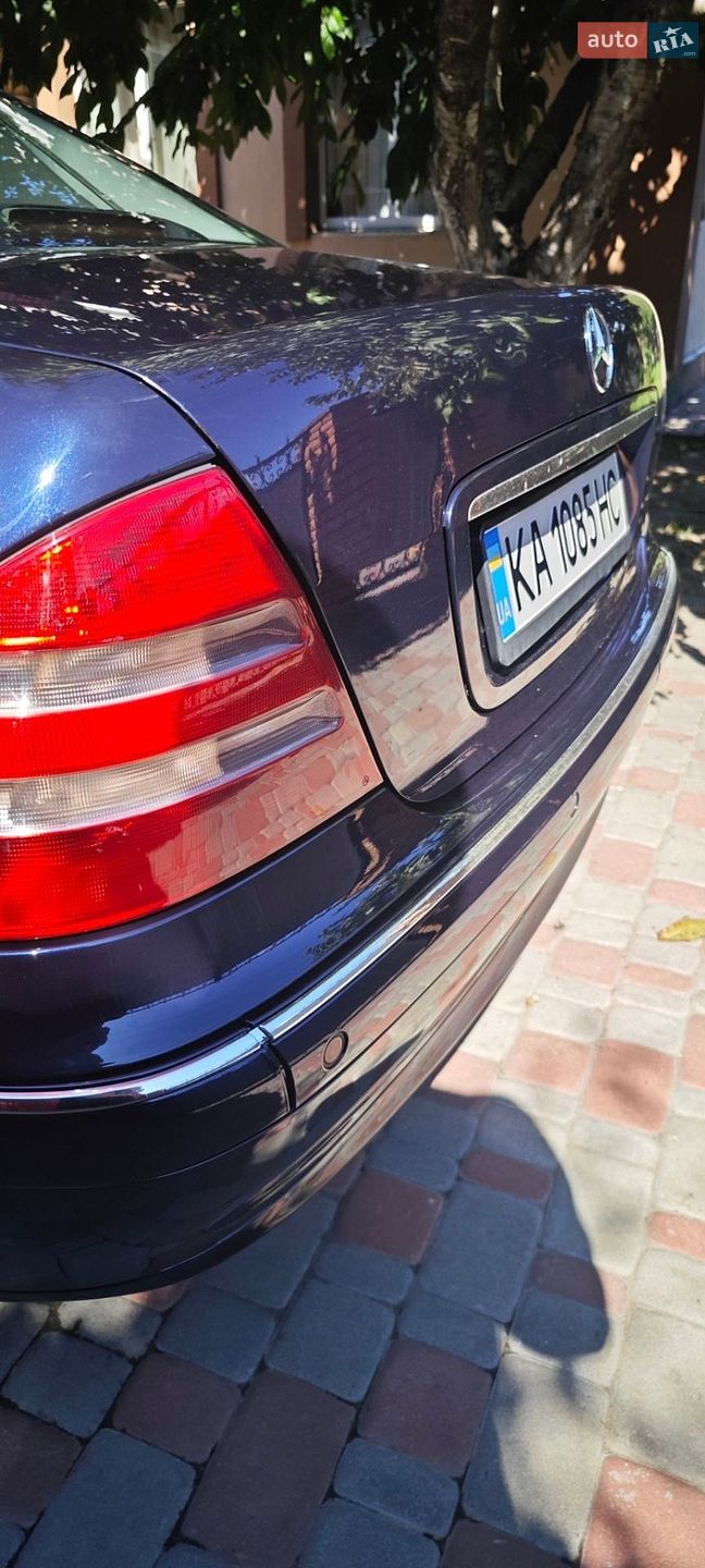 Mercedes-Benz S-Class 2002 VIN WDB2200261A307077 фото оголошення 11 з 25