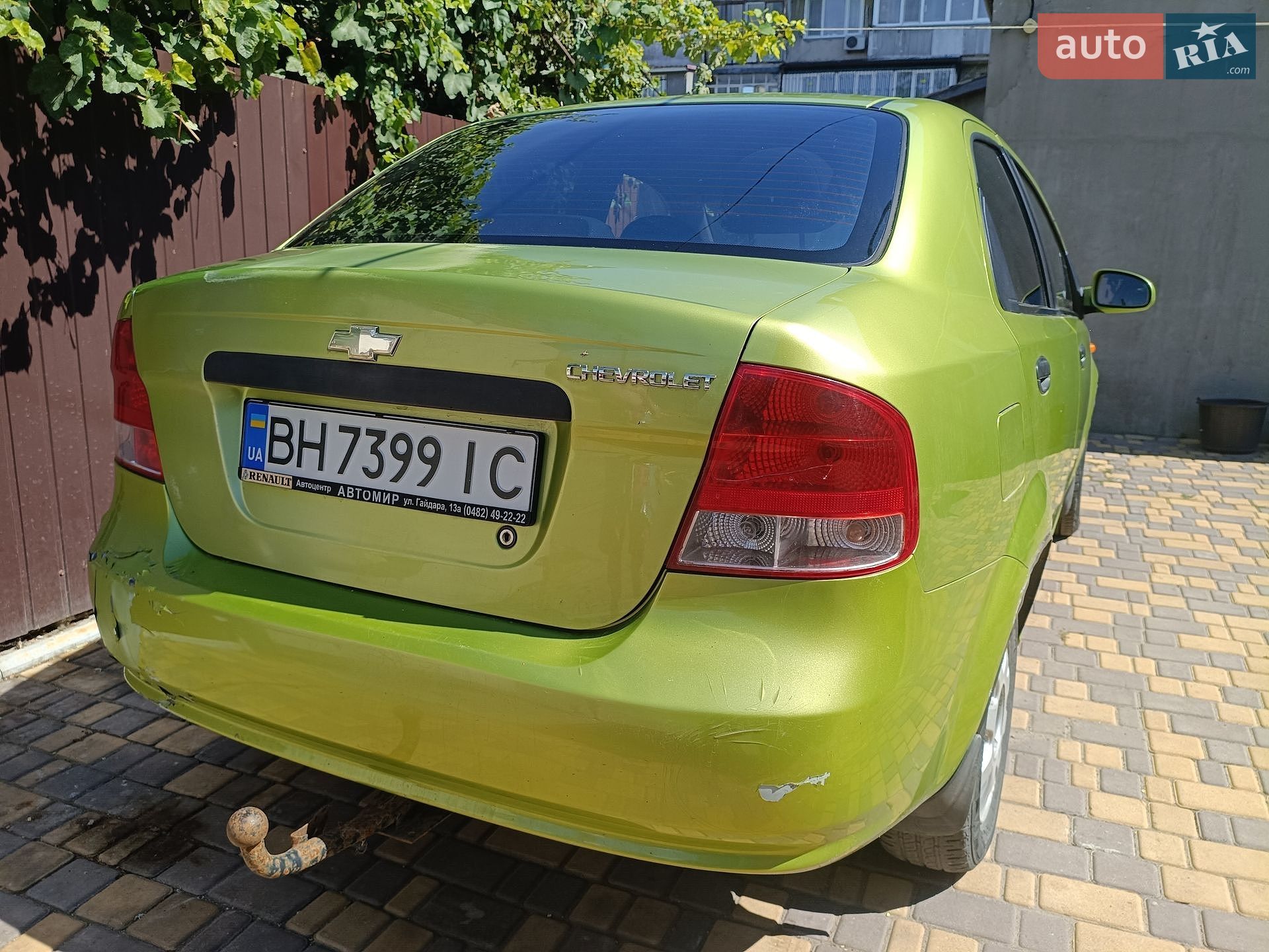 Chevrolet Aveo 2005 VIN Y6DSA69YE5B392200 фото оголошення 6 з 13