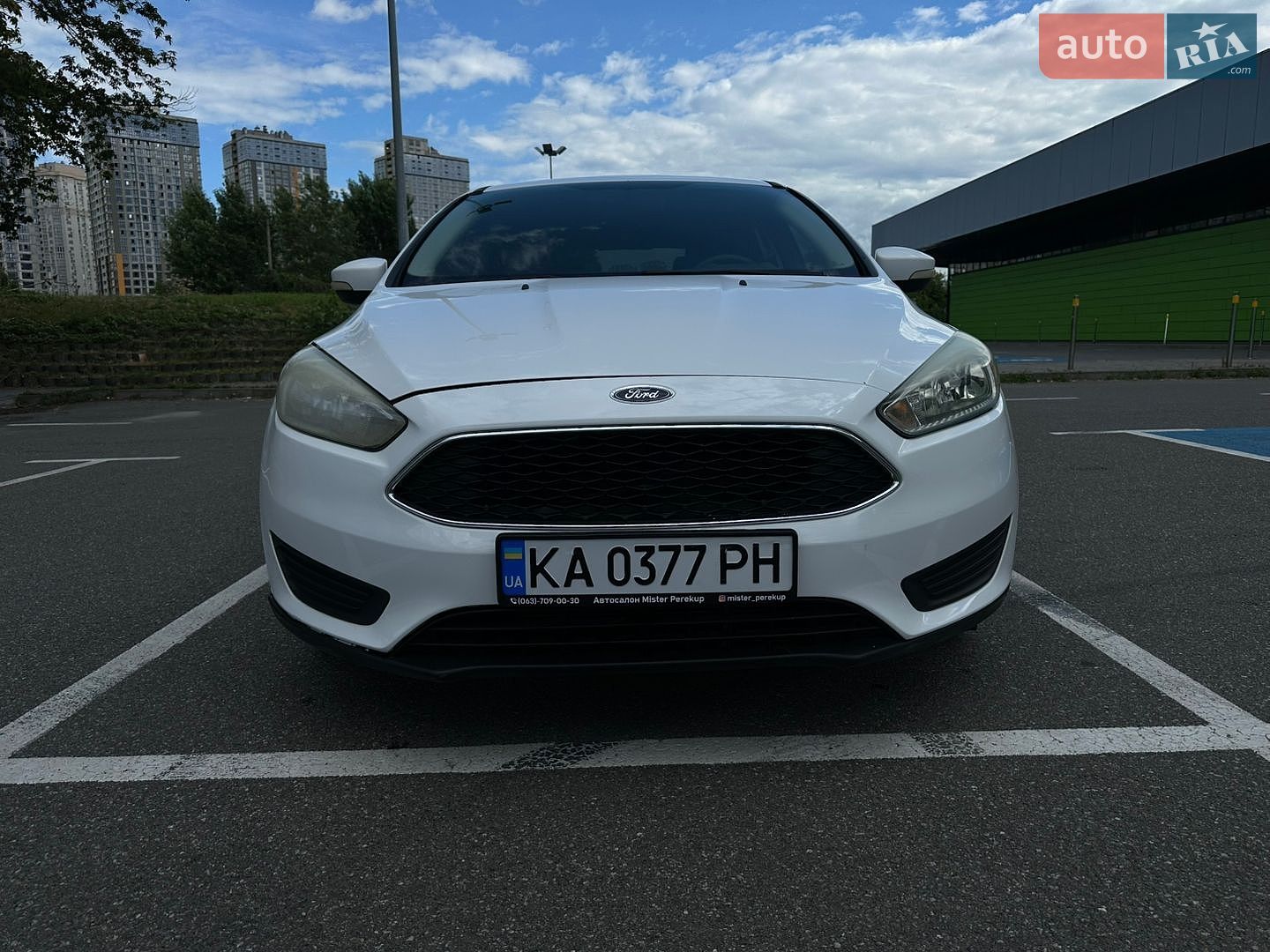 Ford Focus 2016 VIN 1FADP3K20GL296343 фото оголошення 2 з 16