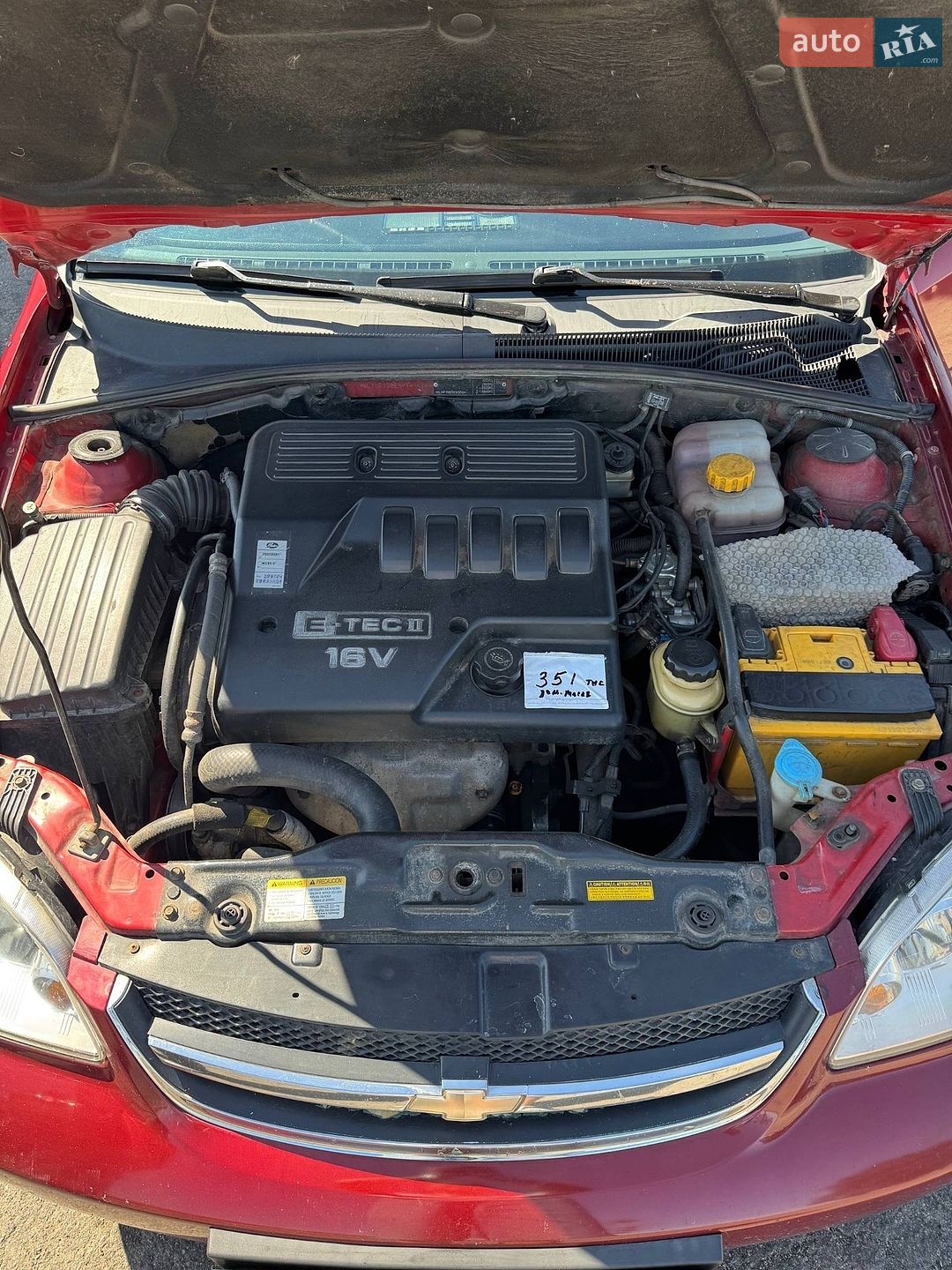 Chevrolet Lacetti 2005 VIN Y6DNF196E5K165618 фото оголошення 24 з 31