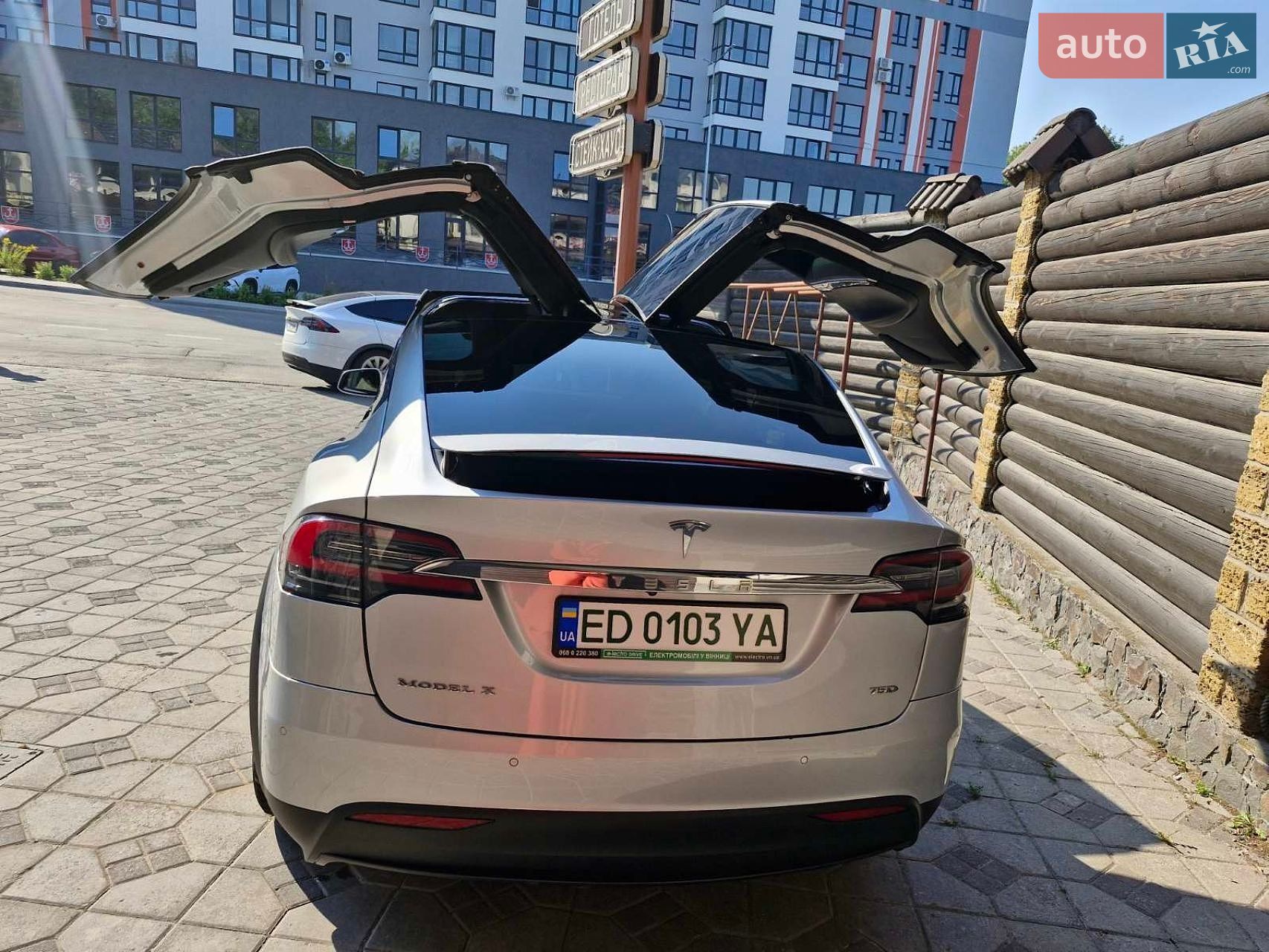 Tesla Model X 2018 VIN 5YJXCCE23JF095819 фото оголошення 19 з 20