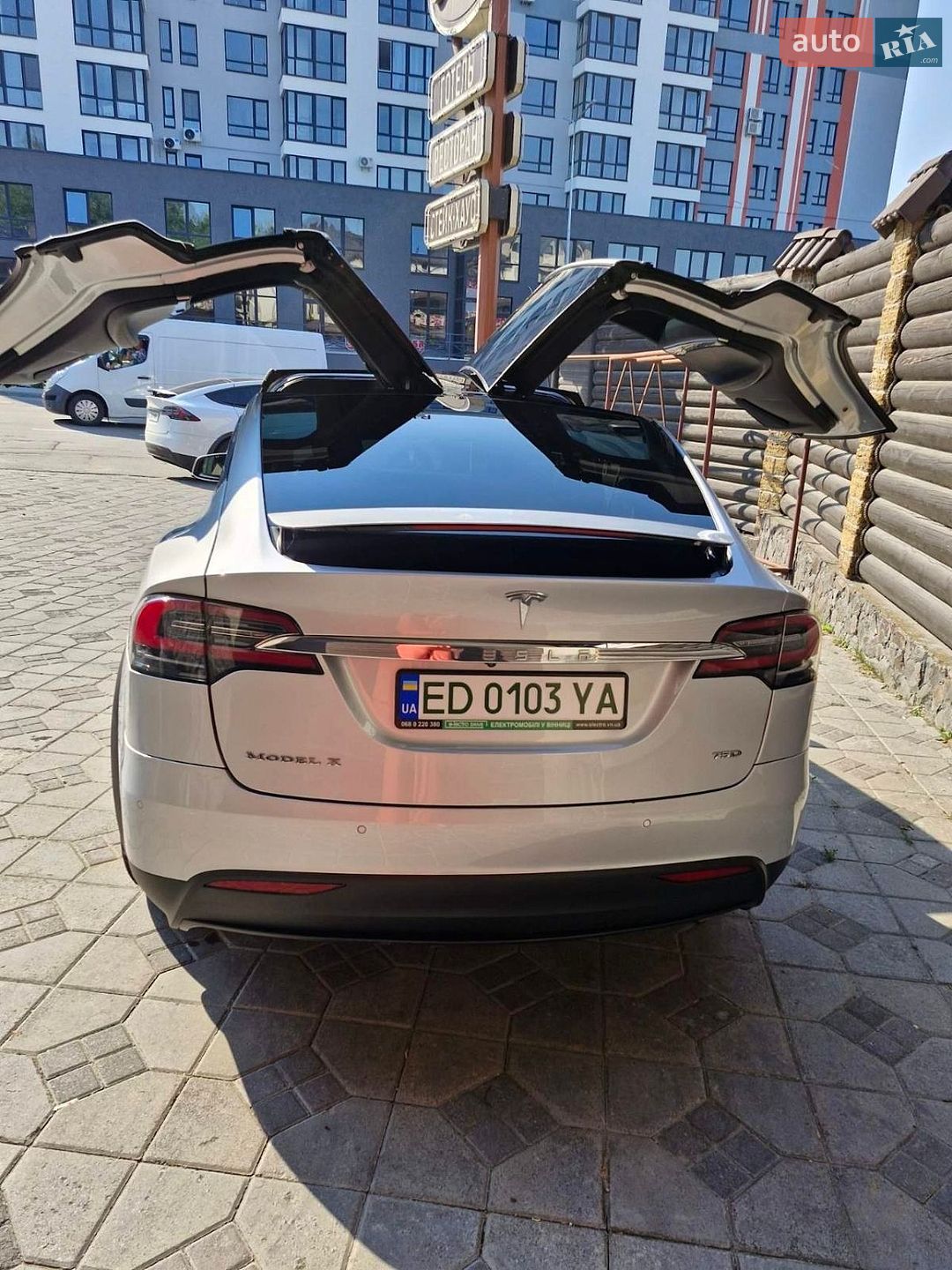 Tesla Model X 2018 VIN 5YJXCCE23JF095819 фото оголошення 20 з 20