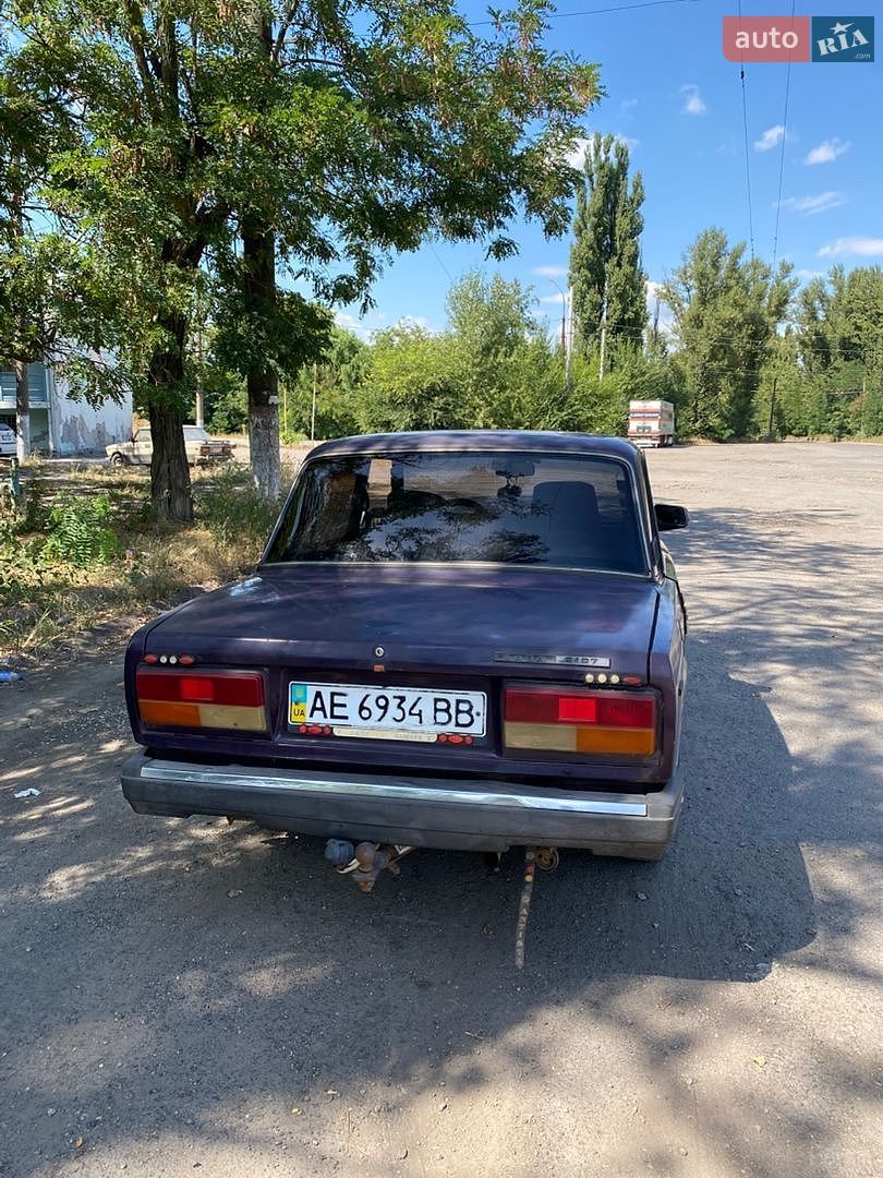 ВАЗ / Lada 2107 1998 VIN XTA210700W1149671 фото оголошення 7 з 16