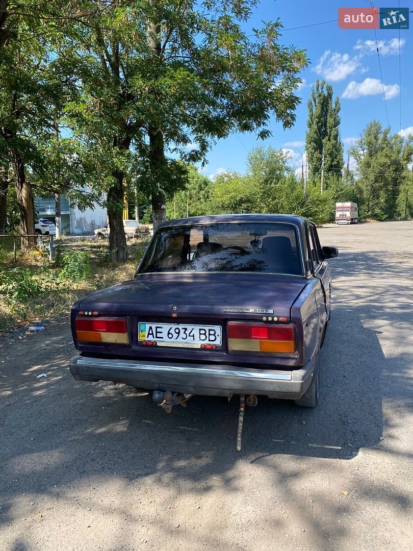 ВАЗ / Lada 2107 1998 VIN XTA210700W1149671 фото оголошення 11 з 16