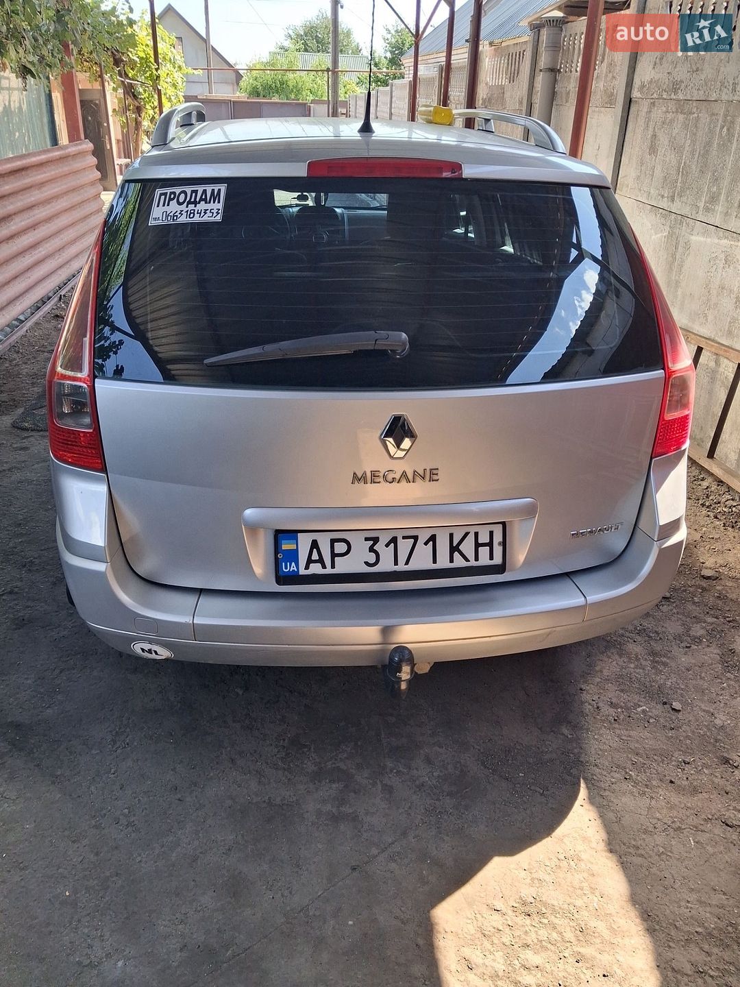 Renault Megane 2007 VIN VF1KM1R0H39039817 фото оголошення 11 з 19