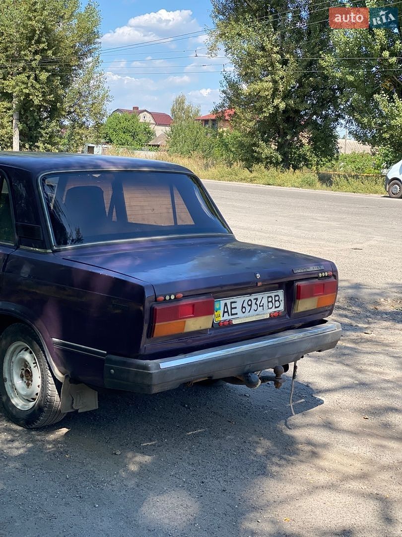 ВАЗ / Lada 2107 1998 VIN XTA210700W1149671 фото оголошення 5 з 16