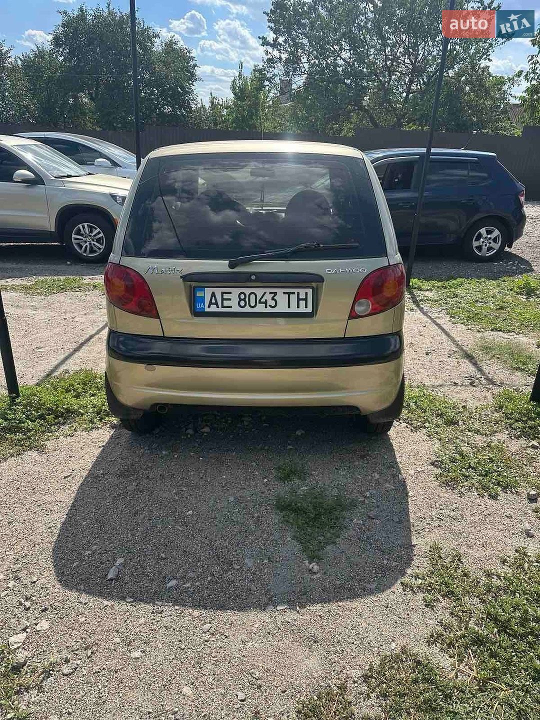 Daewoo Matiz 2006 VIN XWB4A11BD6A068587 фото оголошення 5 з 5