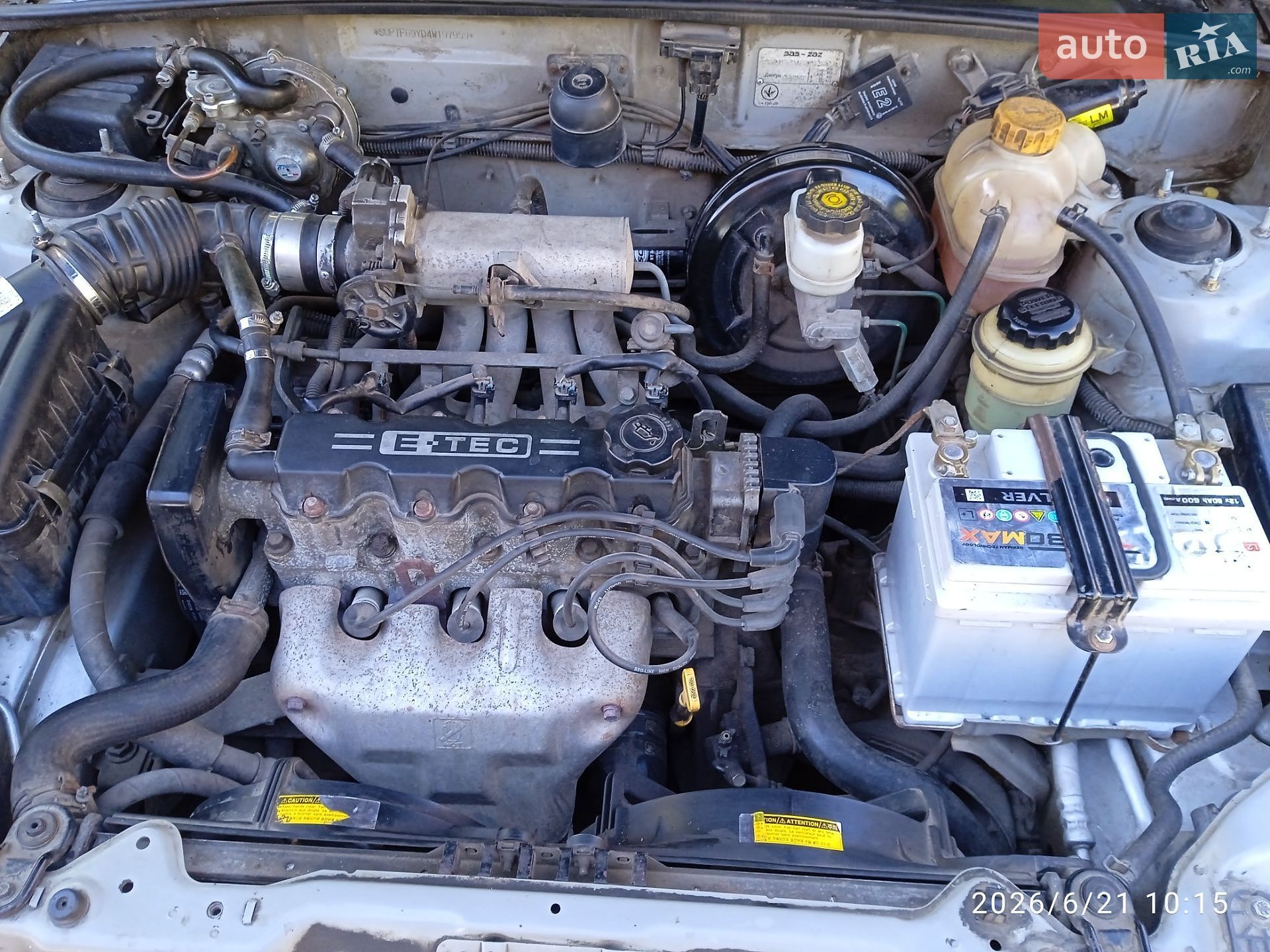 Daewoo Lanos 2004 VIN Y6DTF69YE40033465 фото оголошення 6 з 10