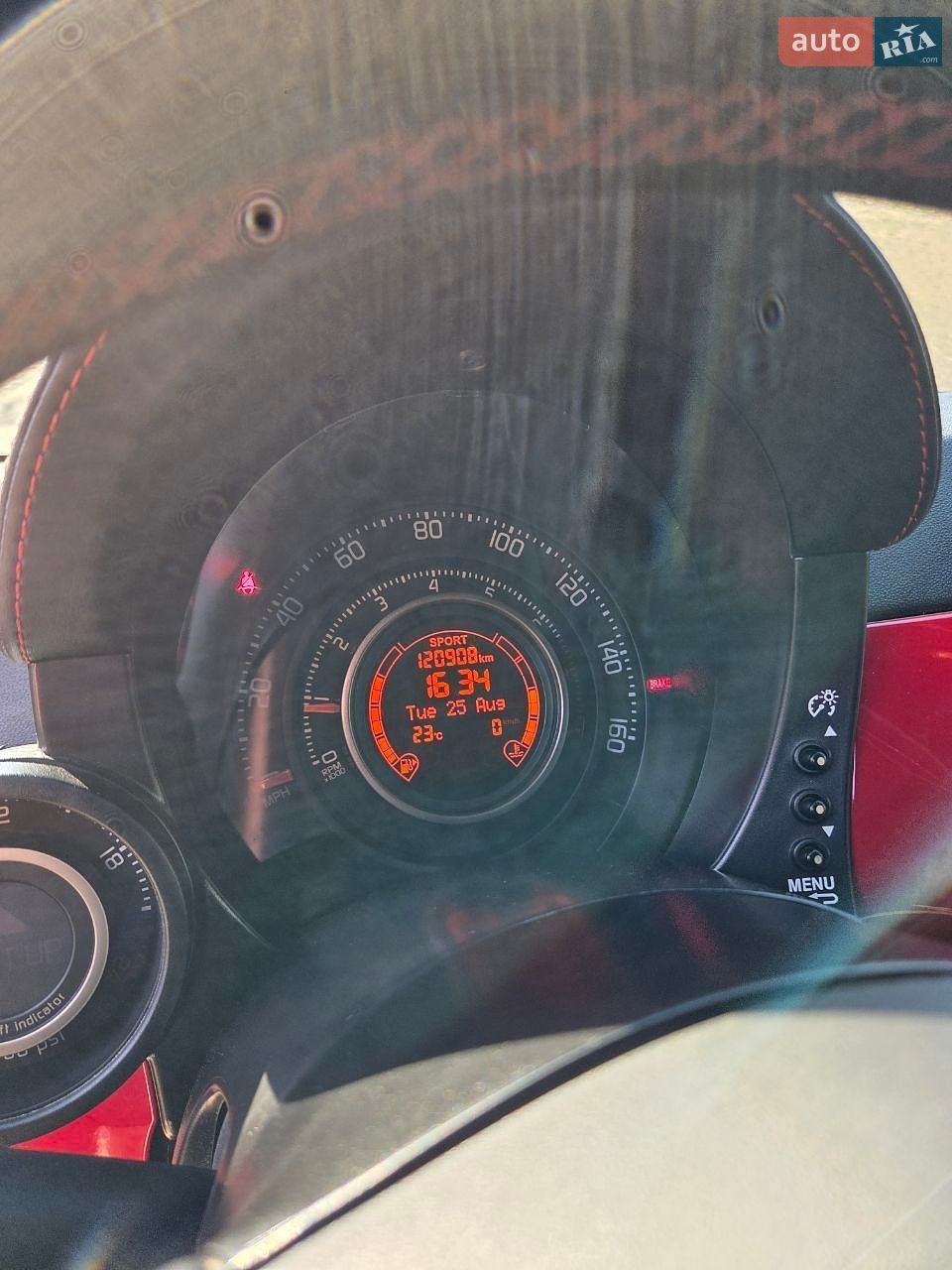 Abarth Fiat 500 2013 VIN 3C3CFFJH1DT664940 фото оголошення 11 з 12