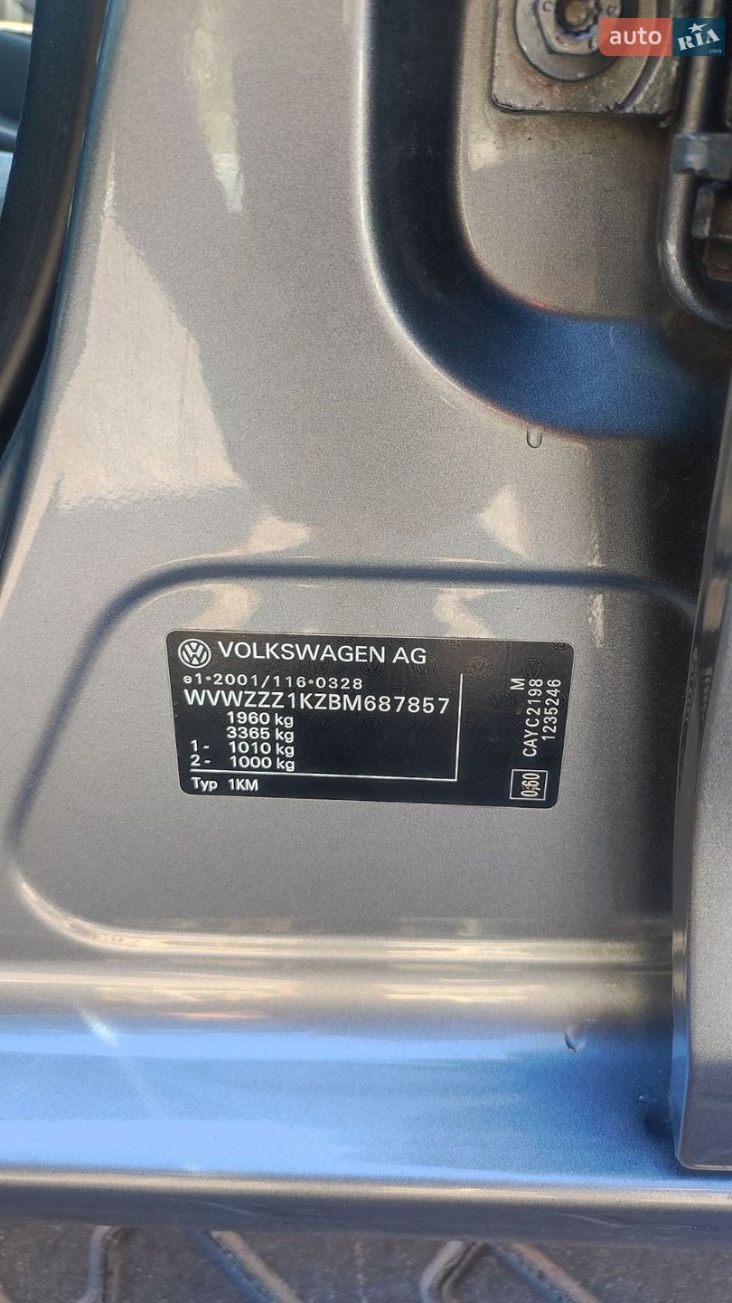 Volkswagen Golf 2011 VIN WVWZZZ1KZBM687857 фото оголошення 28 з 52