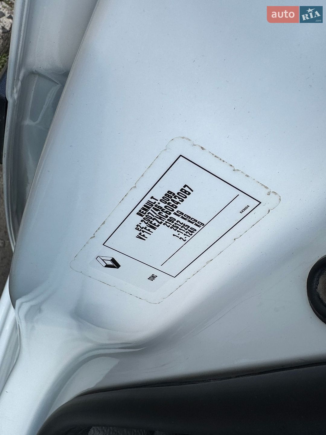 Renault Kangoo 2018 VIN VF1FWEZHC60643087 фото оголошення 21 з 41