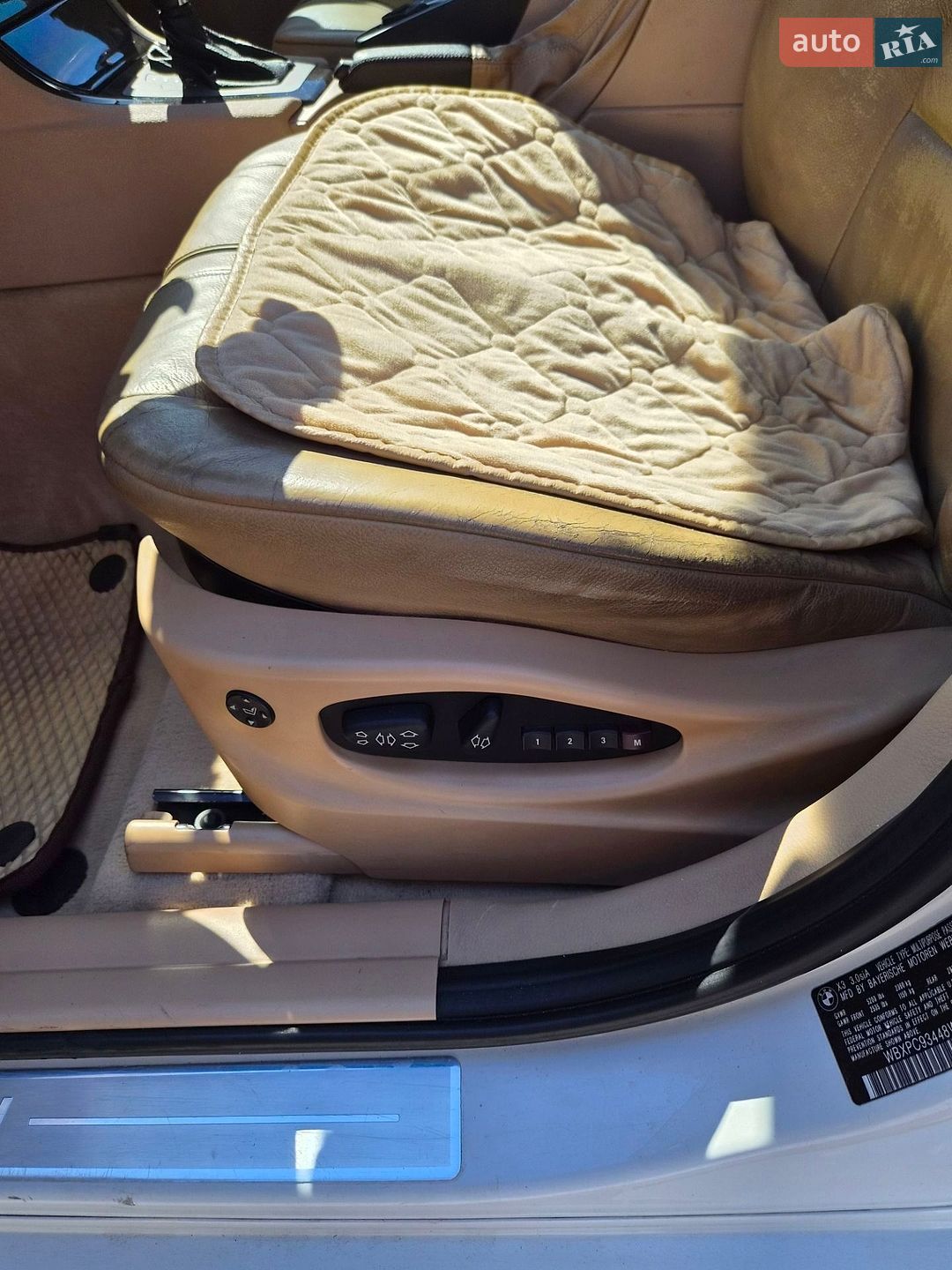 BMW X3 2008 VIN WBXPC93448WJ22851 фото оголошення 19 з 32