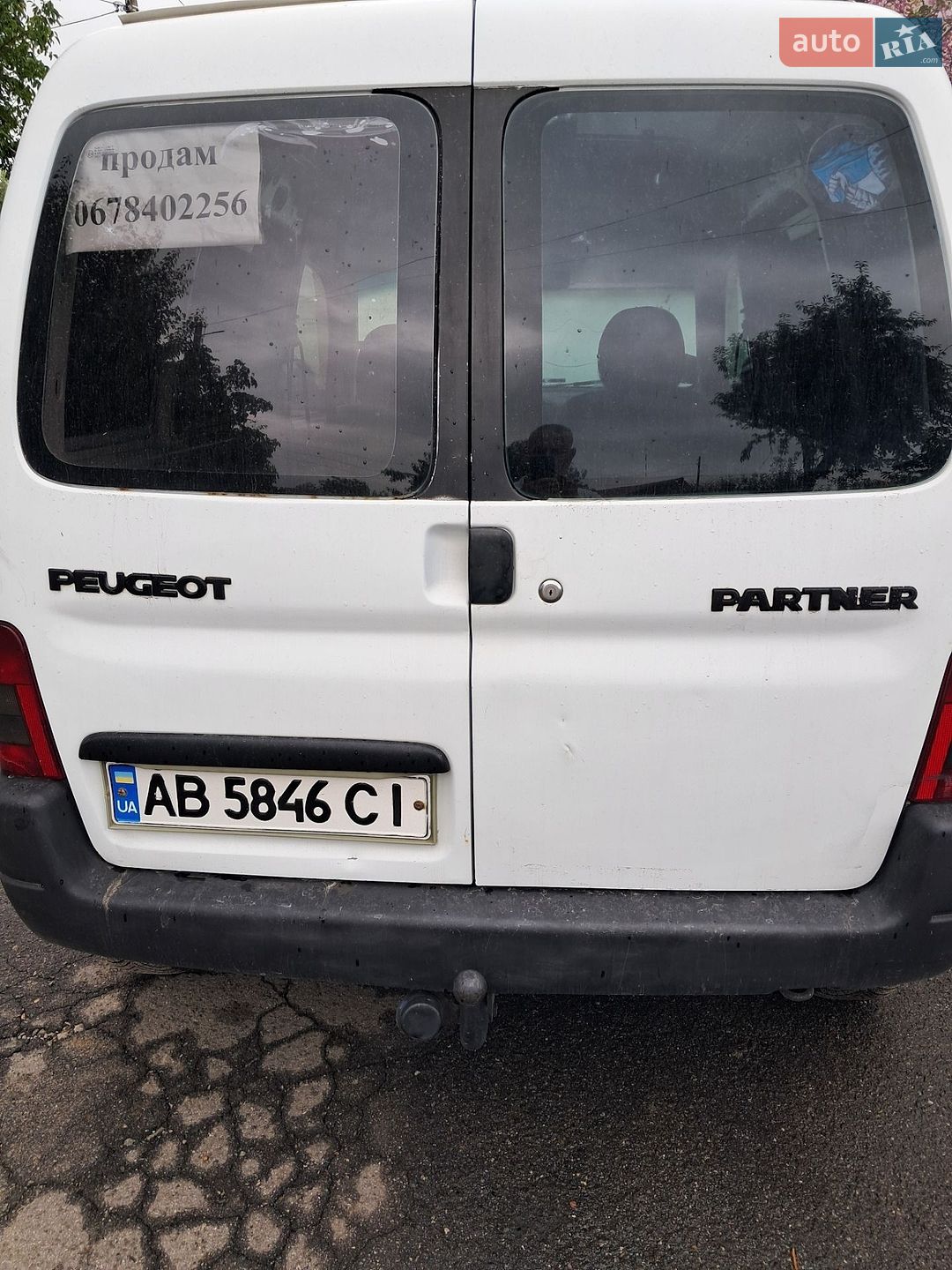 Peugeot Partner 2002 VIN VF35BWJYF60493533 фото оголошення 2 з 4