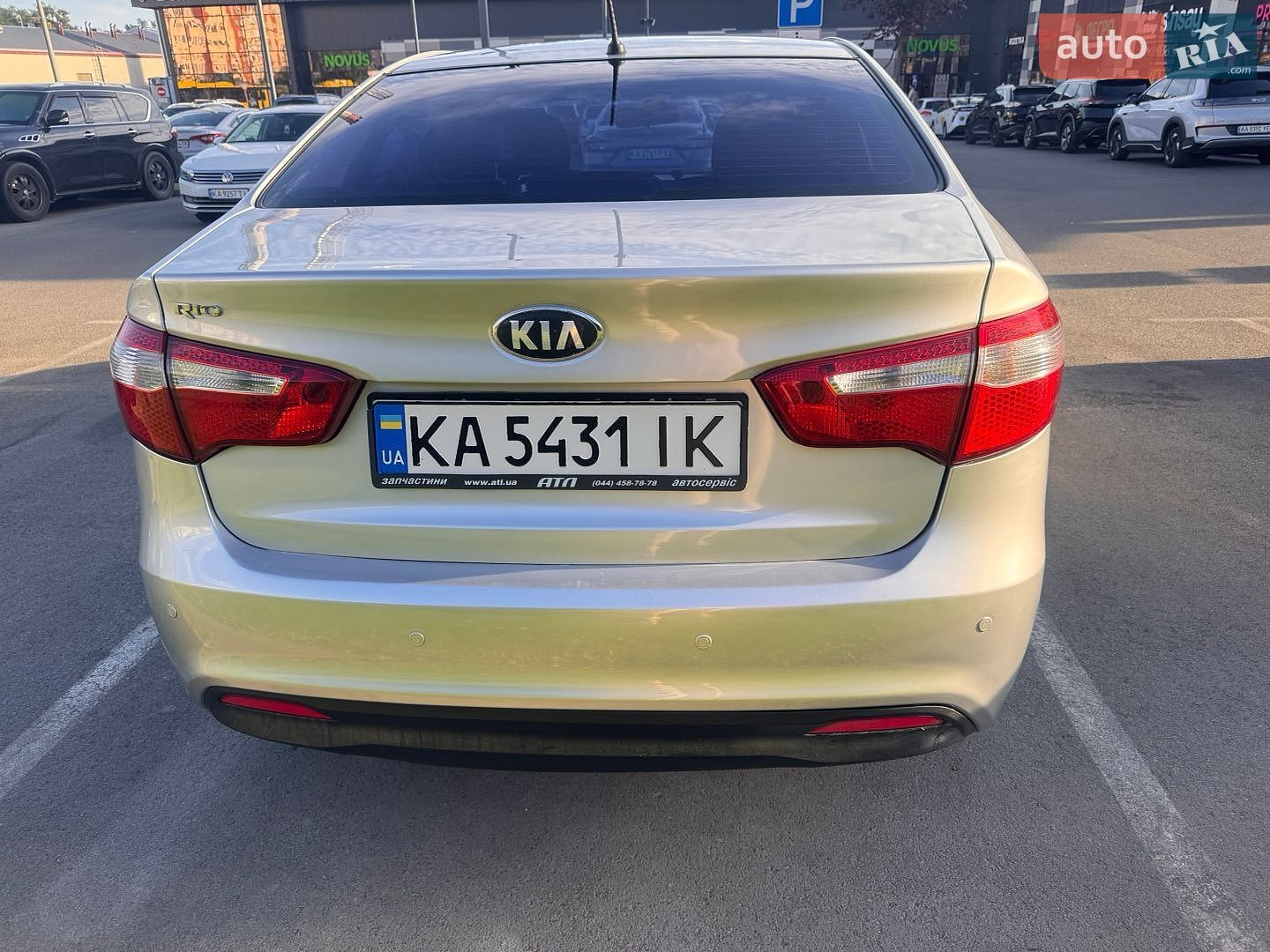 Kia Rio 2013 VIN Z94CC41BBDR125105 фото оголошення 3 з 7