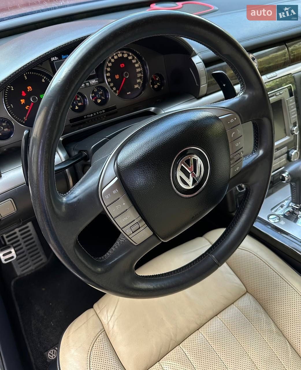 VOLKSWAGEN PHAETON 2012 VIN WVWZZZ3DZD8000165 фото оголошення 24 з 38