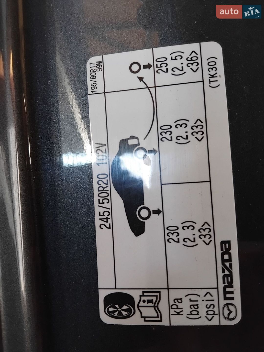 Mazda CX-9 2014 VIN JMZTB89A800400928 фото оголошення 23 з 30